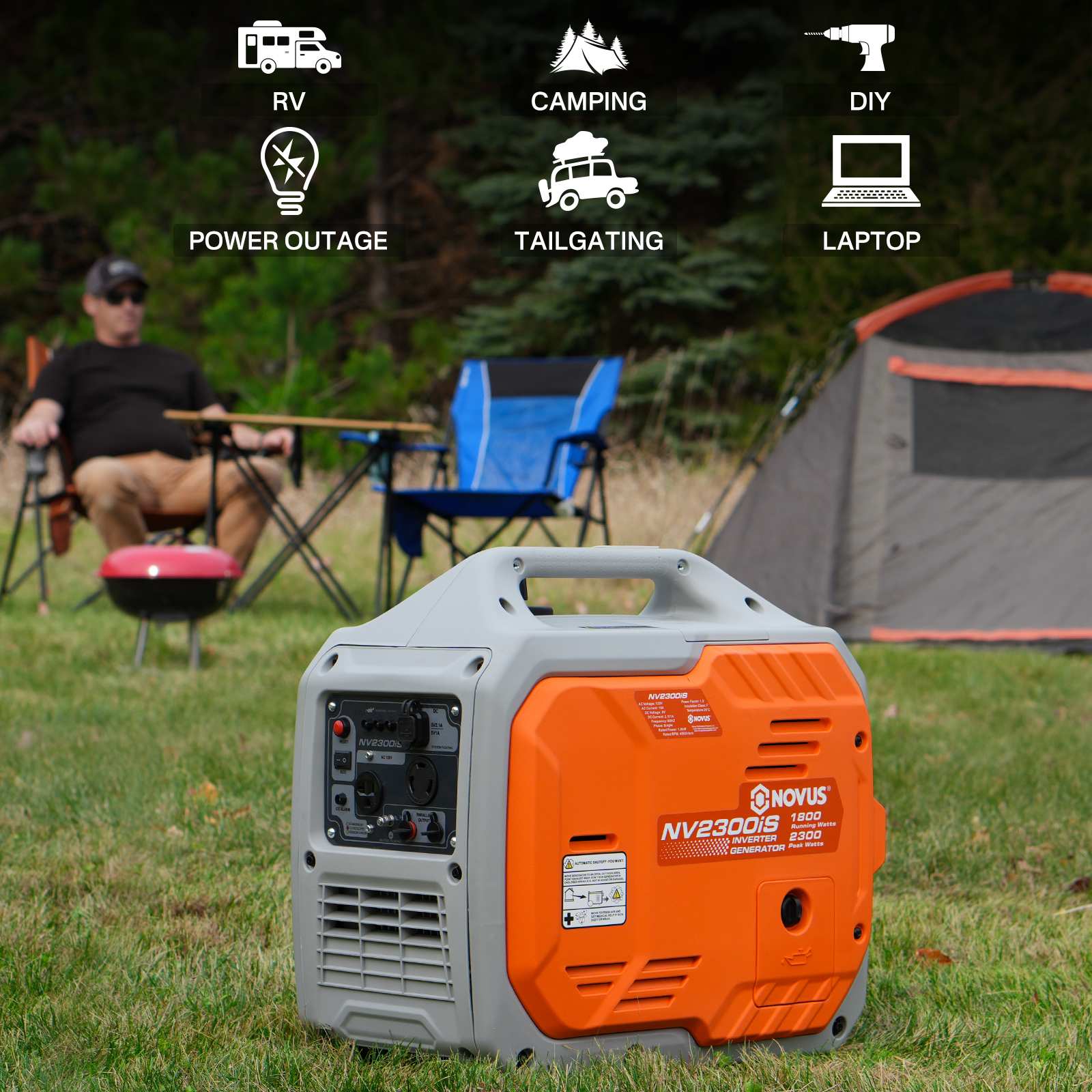 Novus NV2300IS Inverter-Generators - View #6