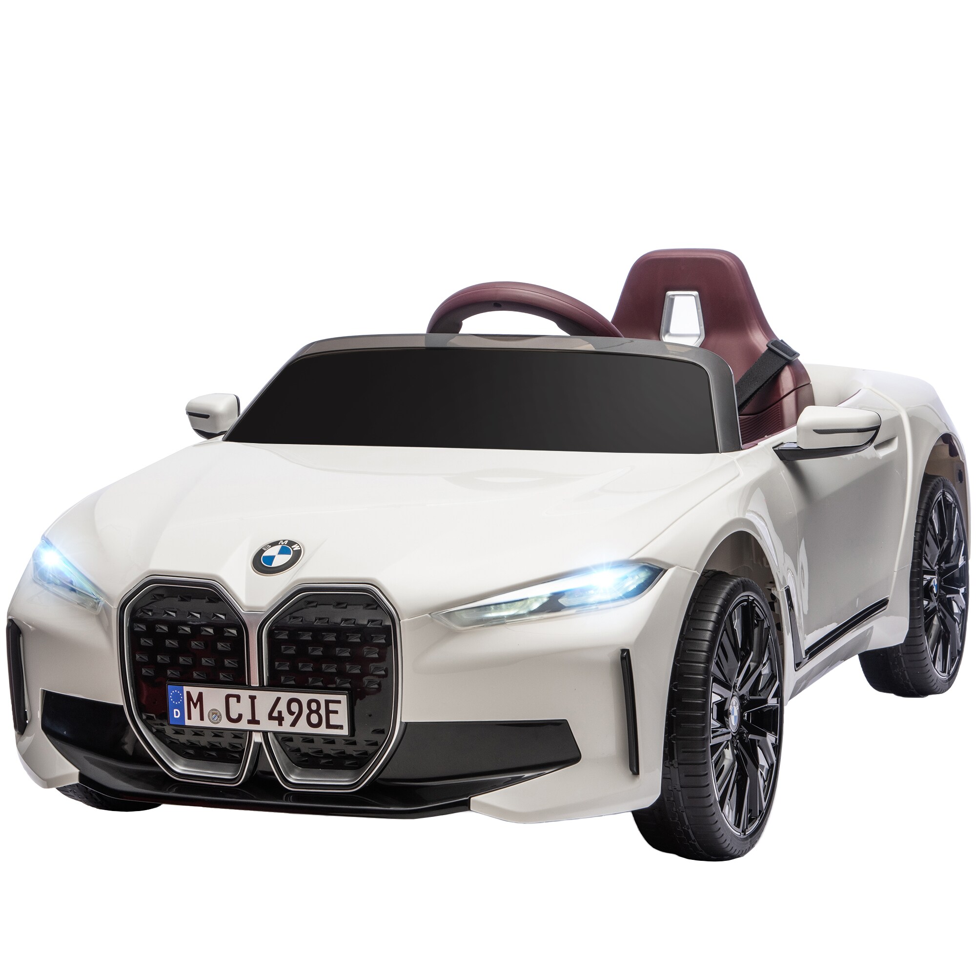 Bestcore 12V Electric Ride-On Car for Kids with 2.4G Remote Control and ...