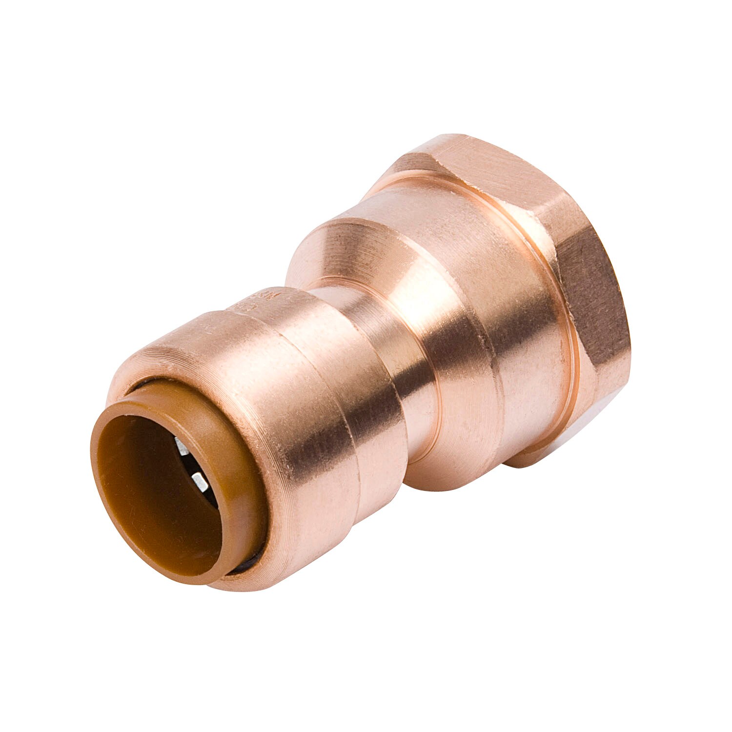 Proline Series 650-234LW 1/2-in x 3/4-in Copper Push-Fit Adapter