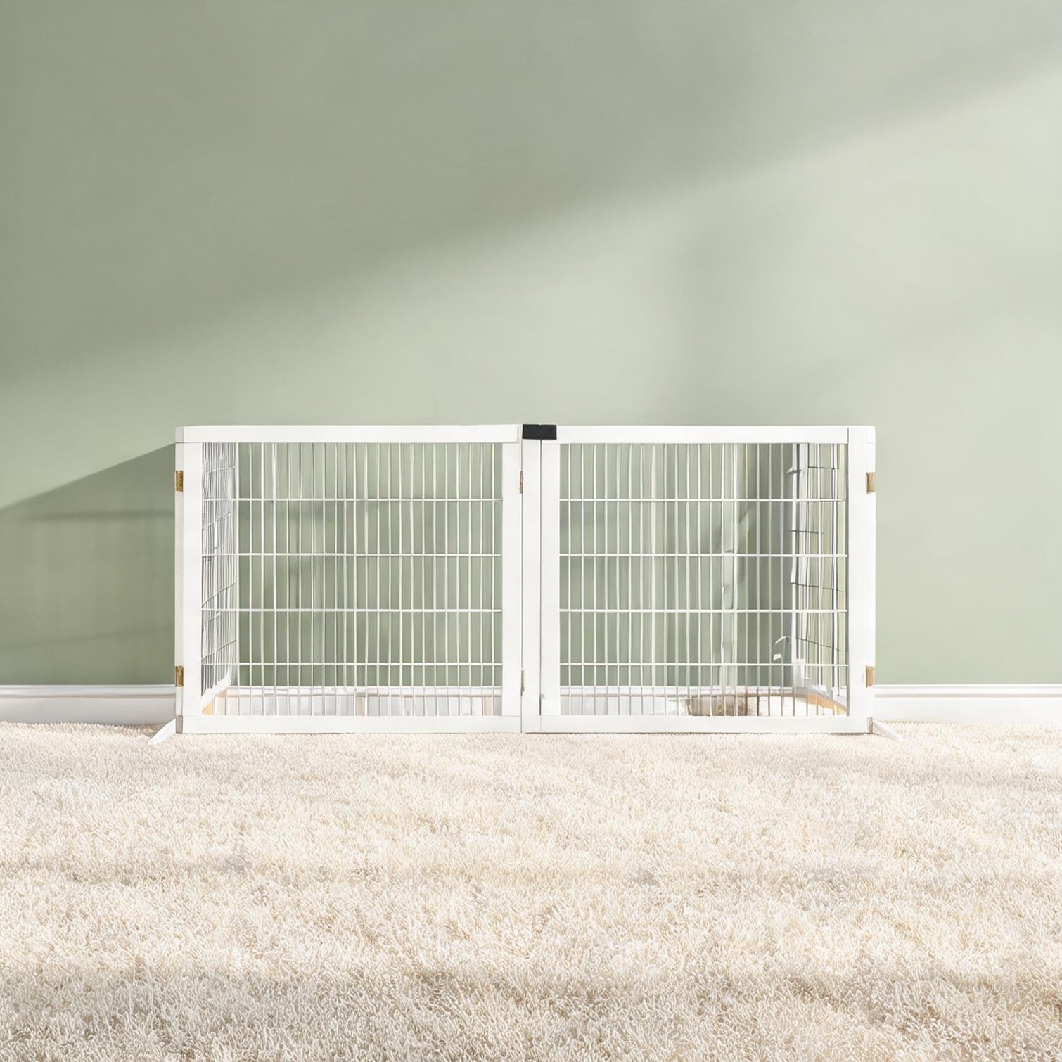 BBabe White Pine Wood and Steel Cat Flaps and Enclosures 67 x 5.6 x 10.9 in featuring Storage