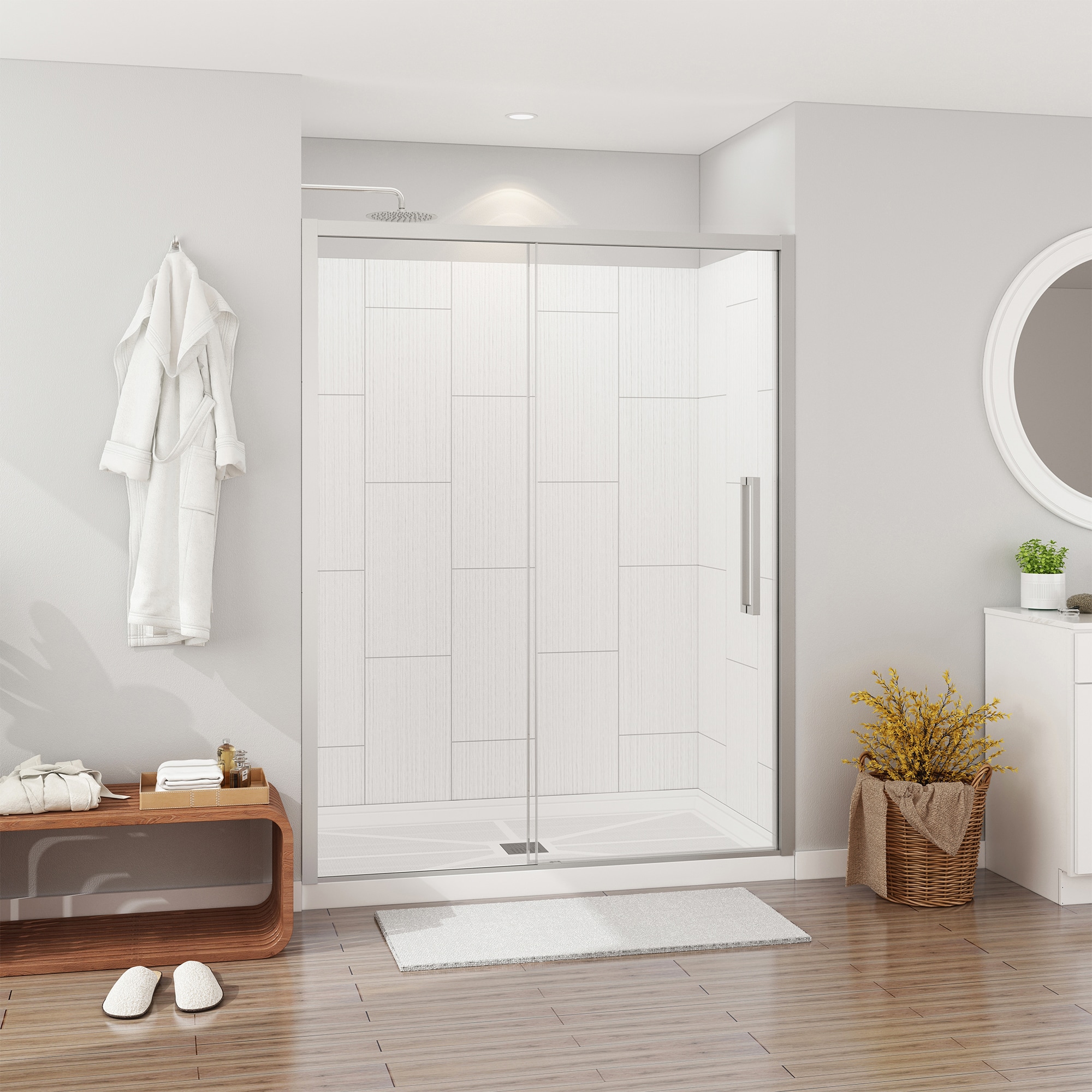 CASAINC CABR1302BN26C25 Alcove-Shower-Kit - View #5
