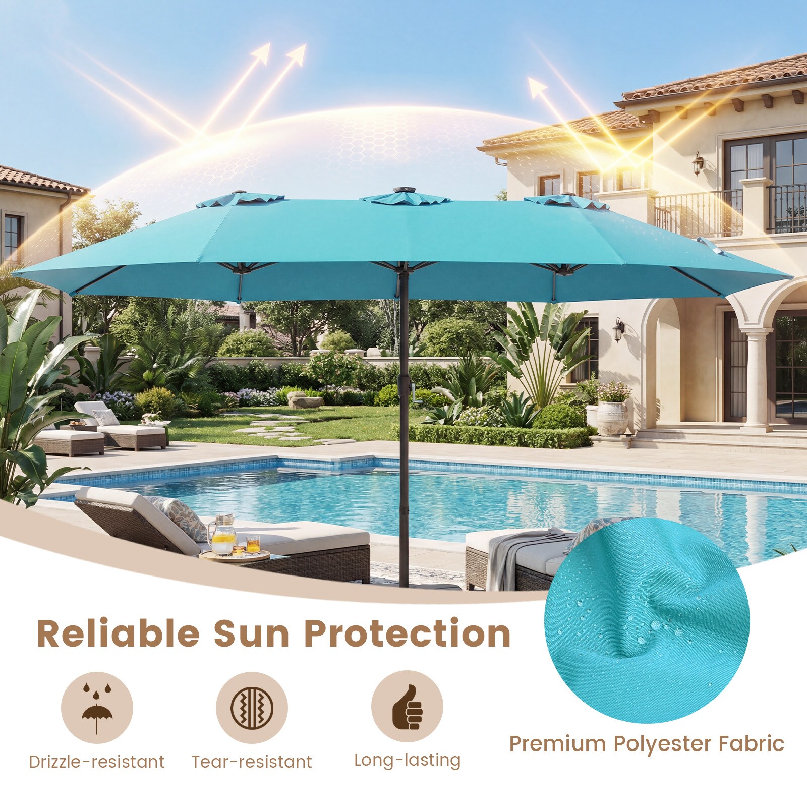 Costway CSHY006969 Umbrellas-2 - View #7