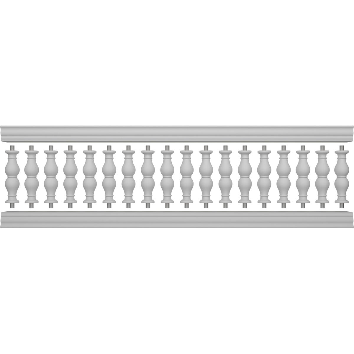 Ekena Millwork BALK32X120AVN railings - View #5