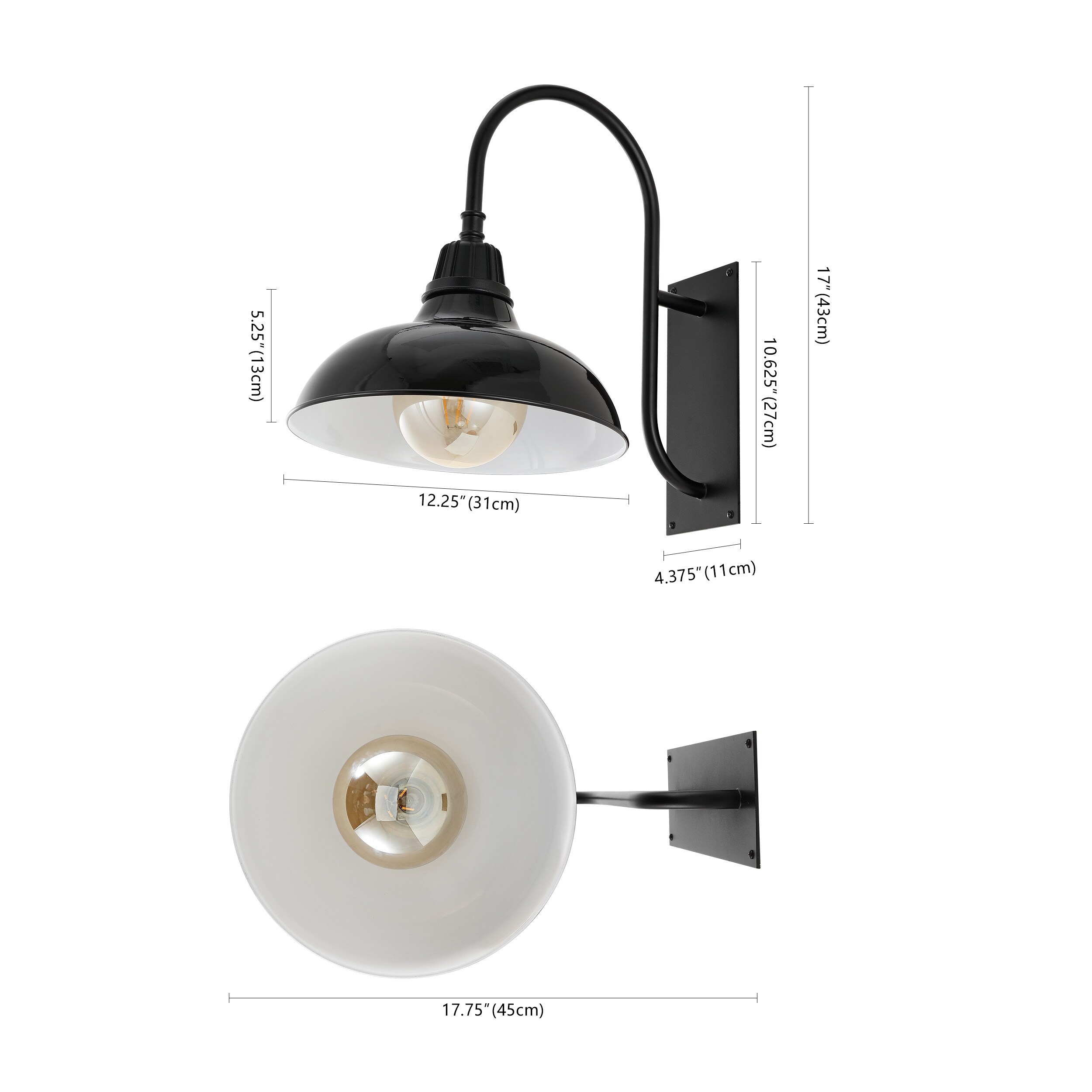 JONATHAN  Y JYL7614B Outdoor-Wall-Lighting - View #4