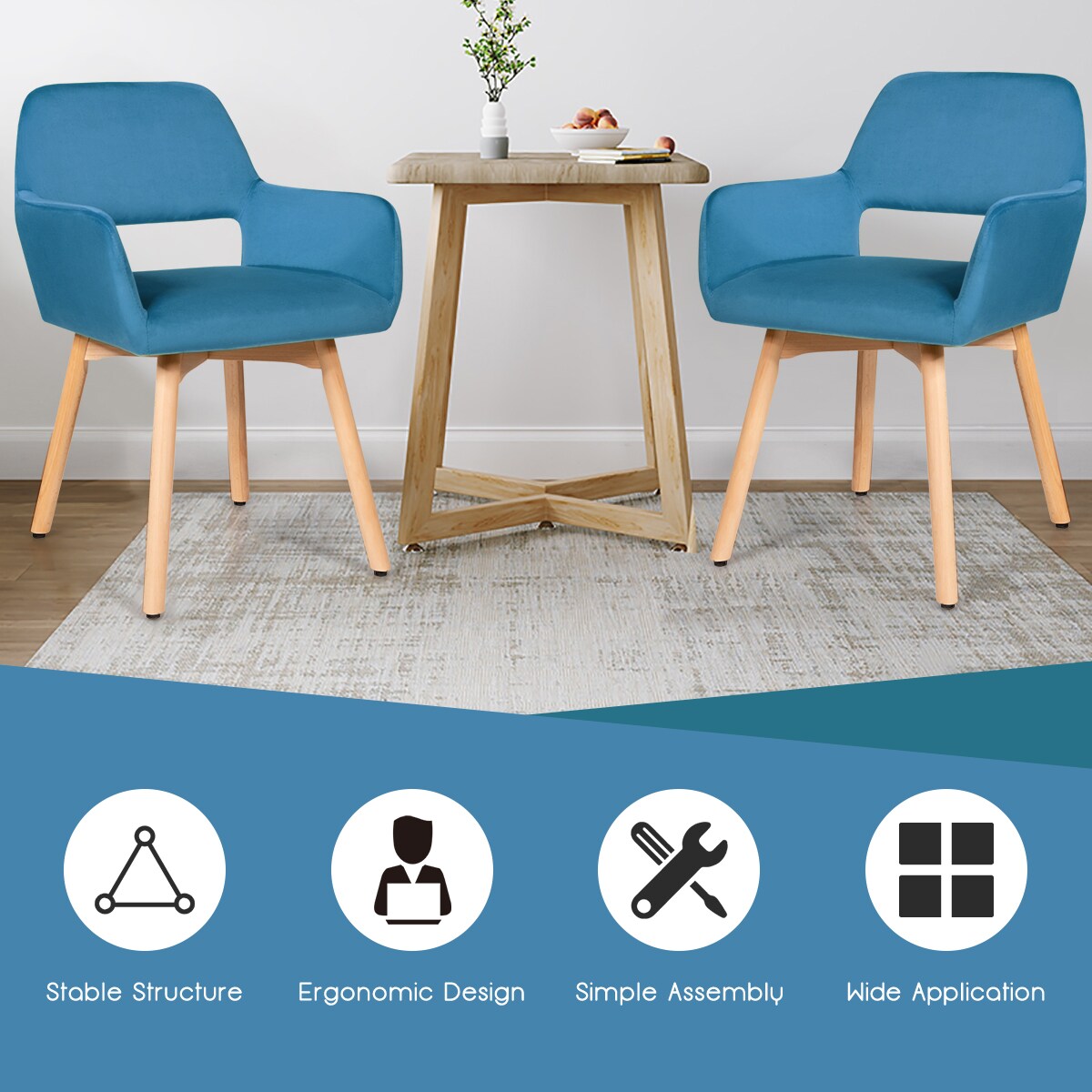 Slickblue D-CO-2-LB65066WH Dining-Chairs - View #8