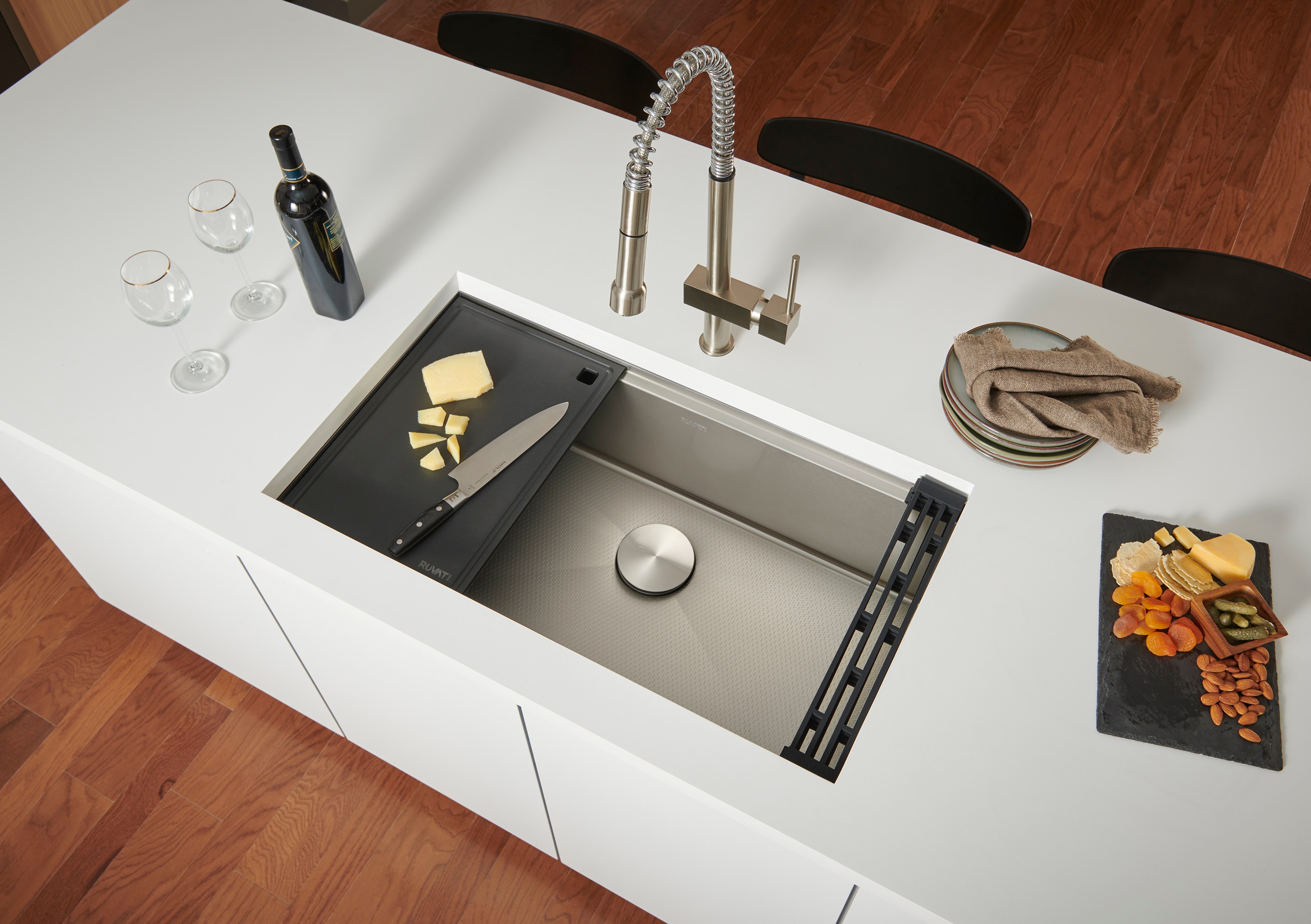 Ruvati RVH8630 Kitchen-Sinks - View #8