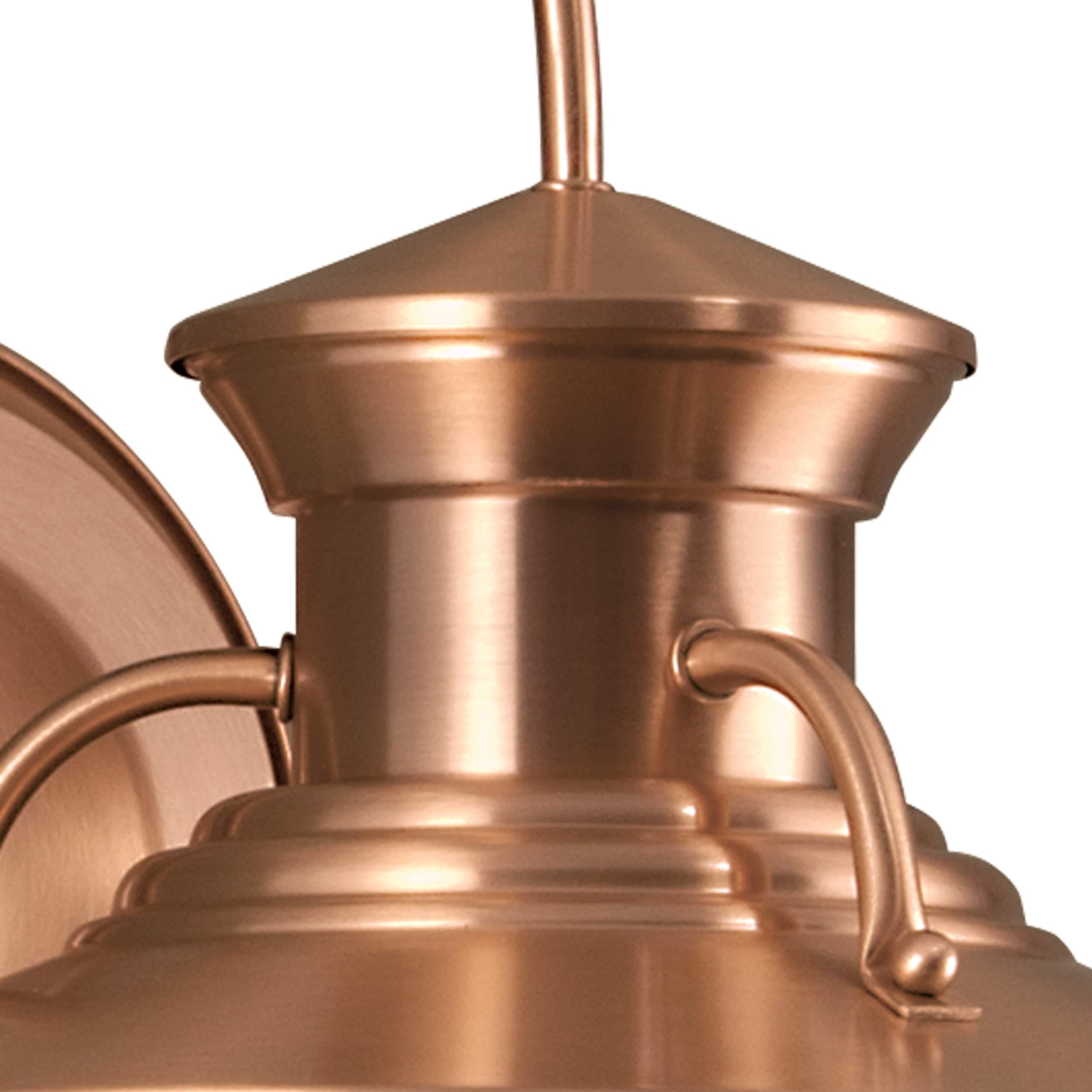 Budapest Copper Dimmable Outdoor Wall Sconce