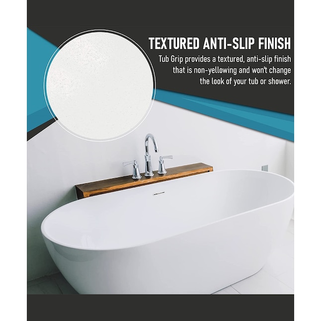 Shower Grip Clear Anti-Slip Bathtub Coating by Grip It