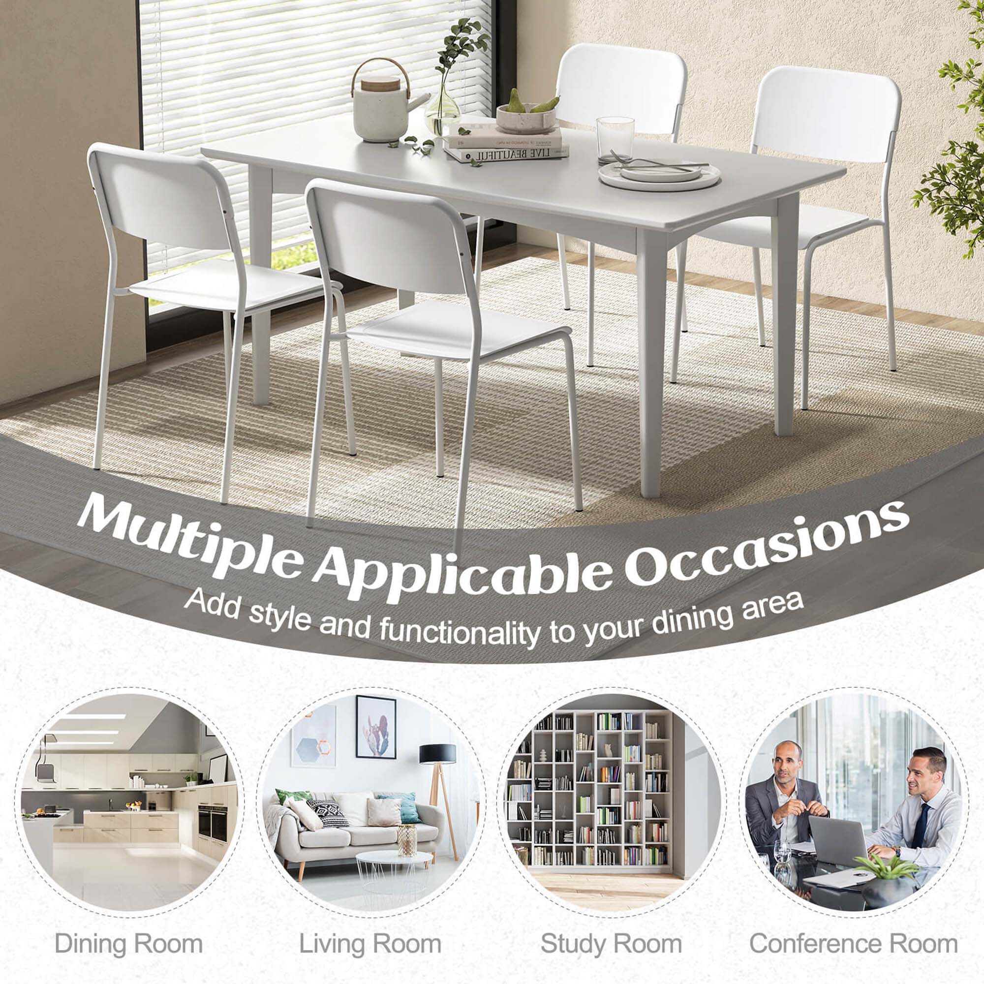 Costway HCST02573 Dining-Chairs - View #6