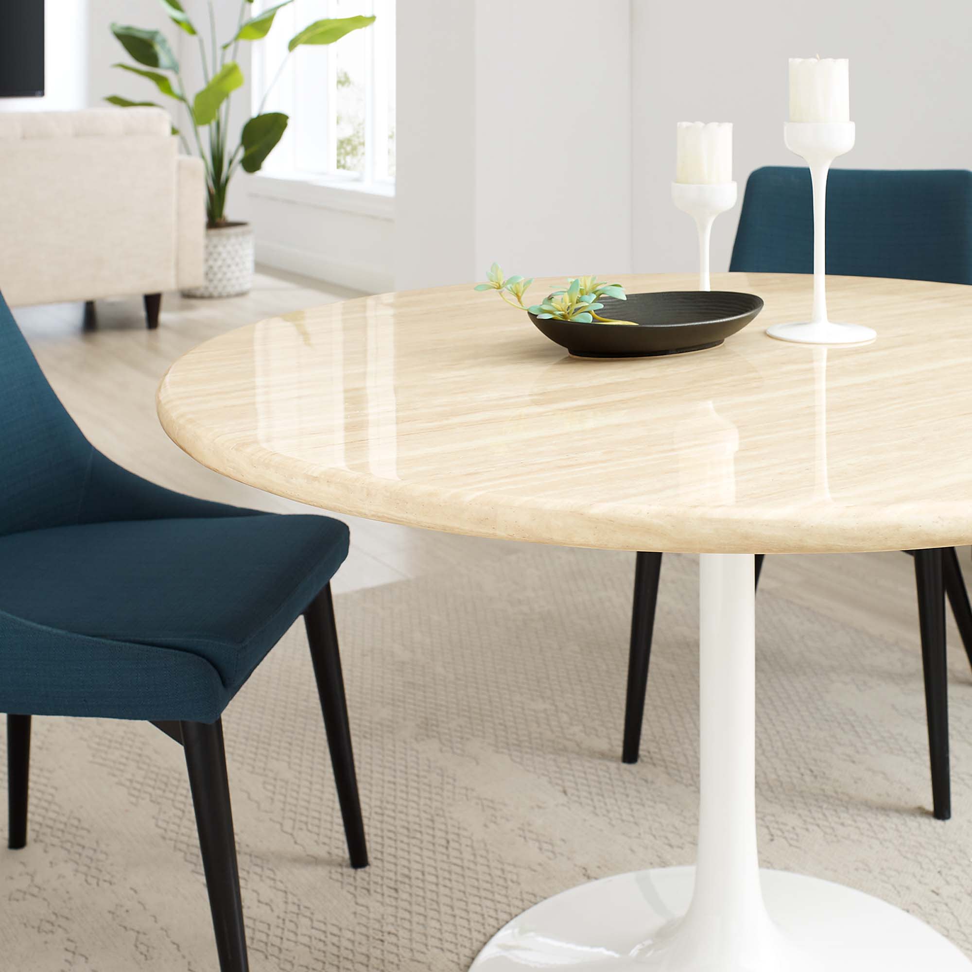 Modway EEI-6754-WHI-TRA Dining-Tables - View #6
