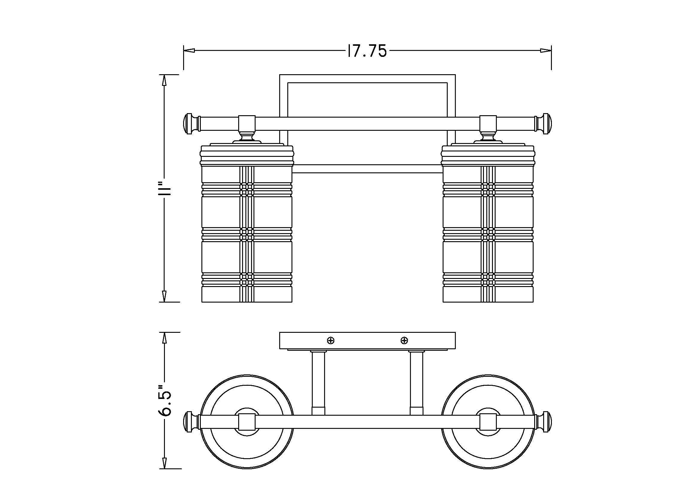 Z-Lite 344-2V-BN b089995 - View #7