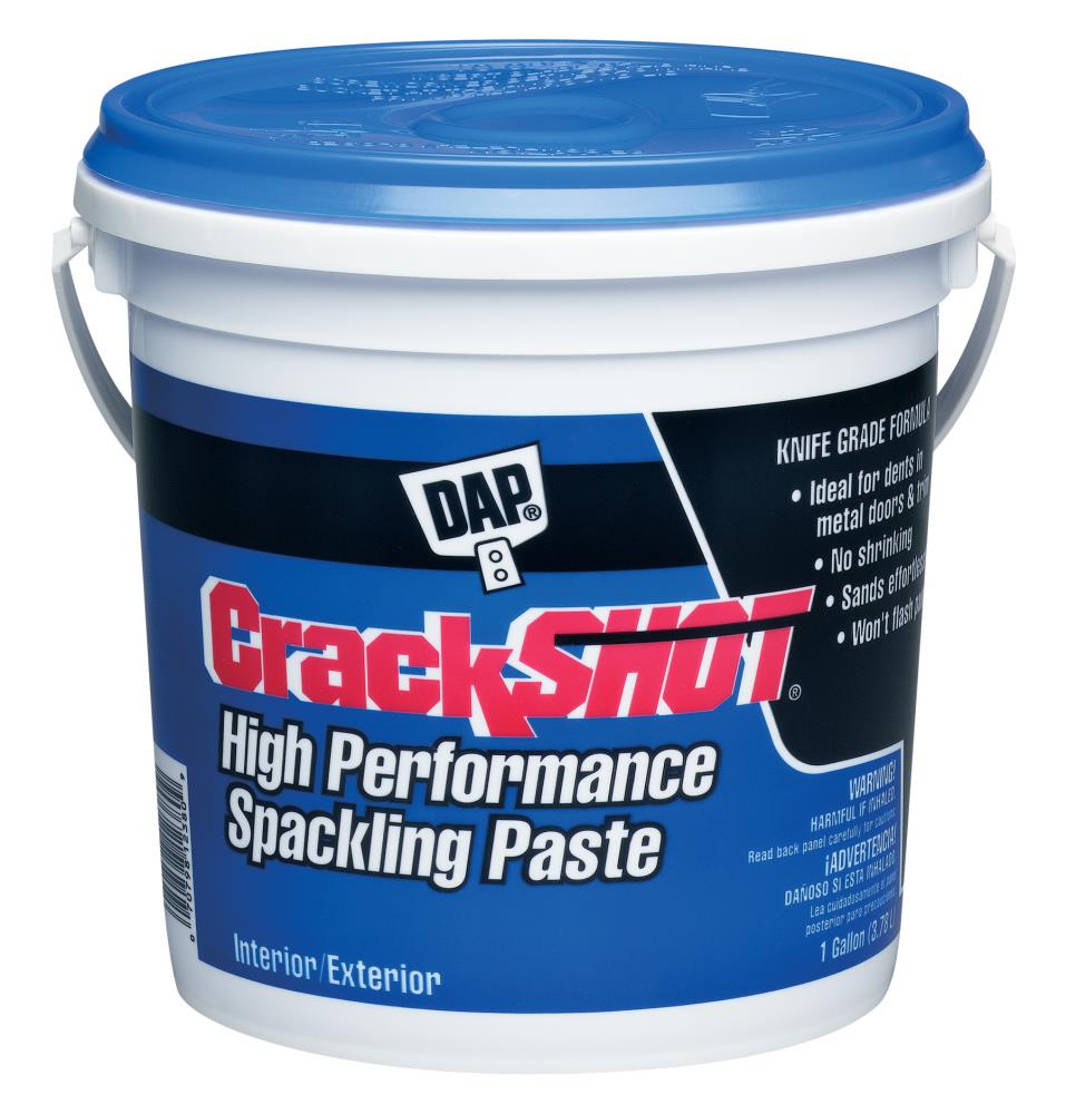 DAP 12380 CrackSHOT 128-oz White Spackling