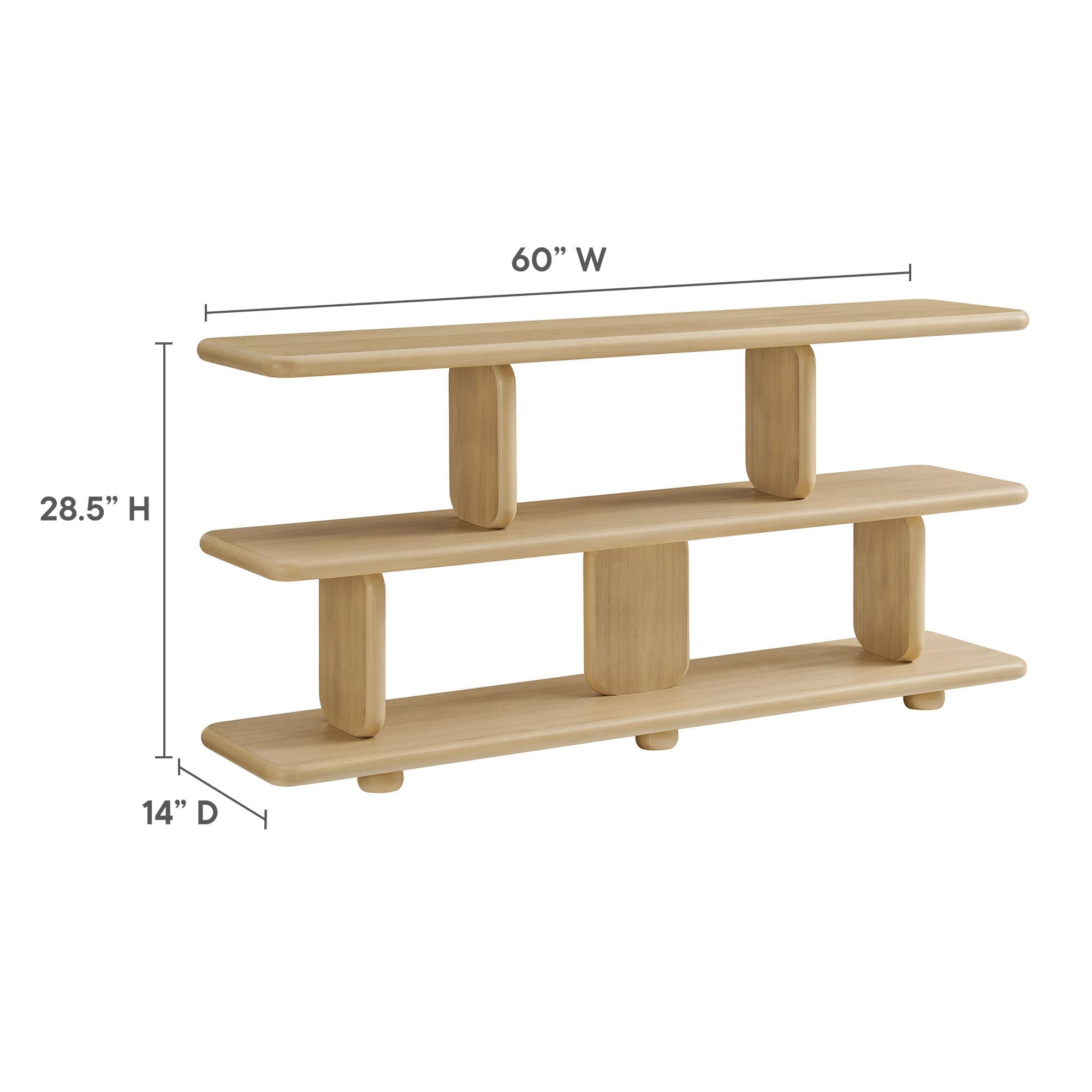 Modway EEI-7232-NAT bookcases - View #3