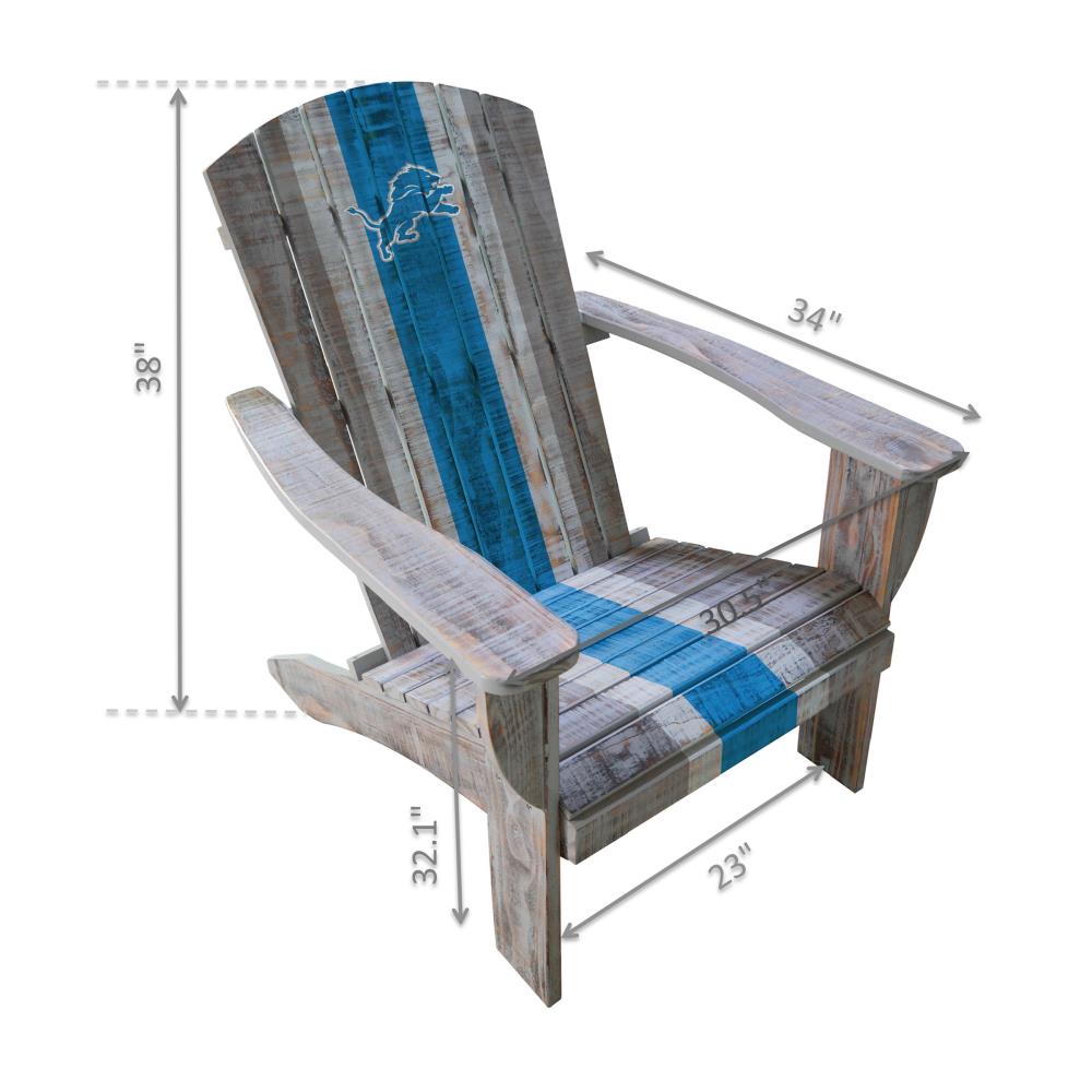 Detroit Lions - Outdoor Rocking Camp Chair