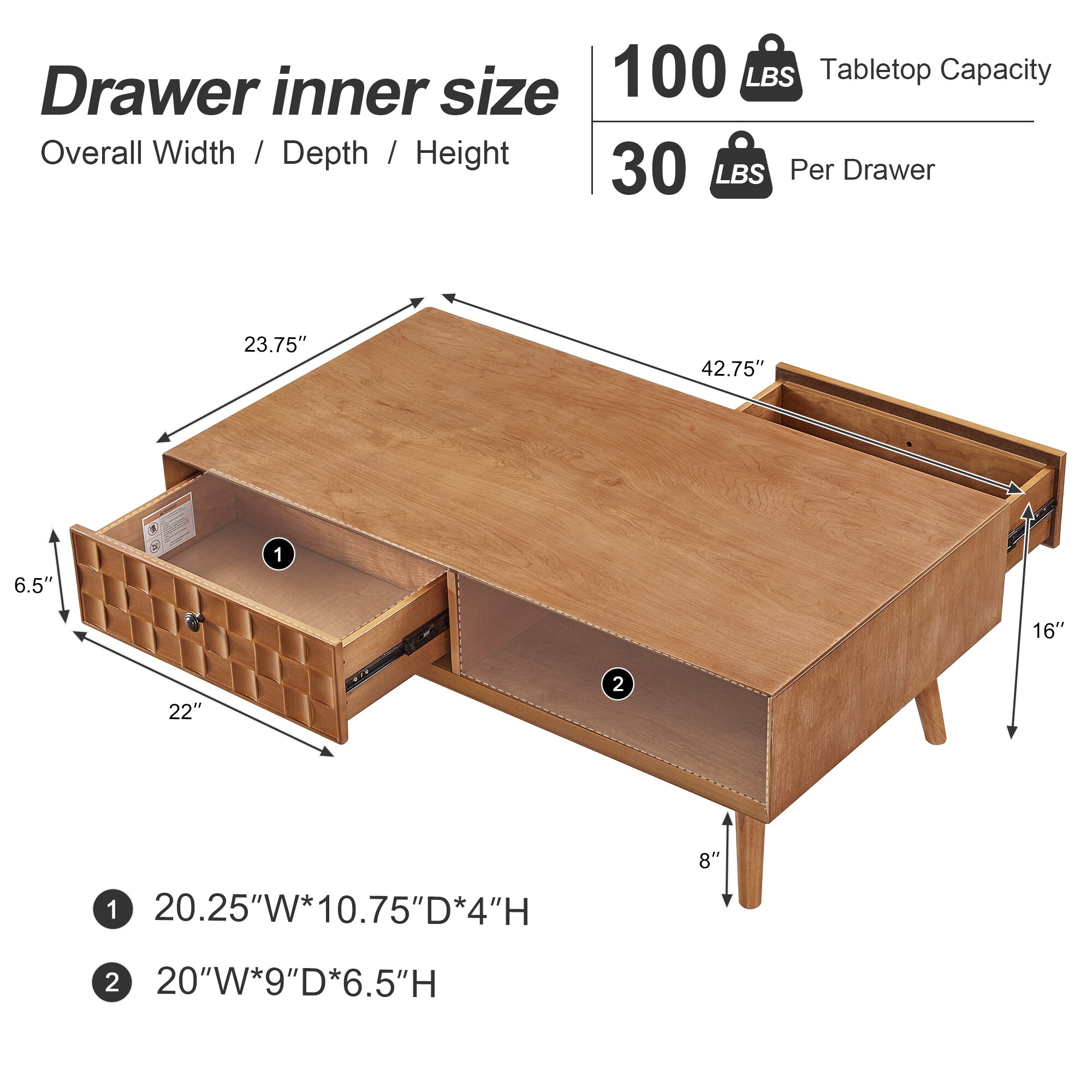 zwyo hosimu Q26080501170 Coffee-Tables - View #4