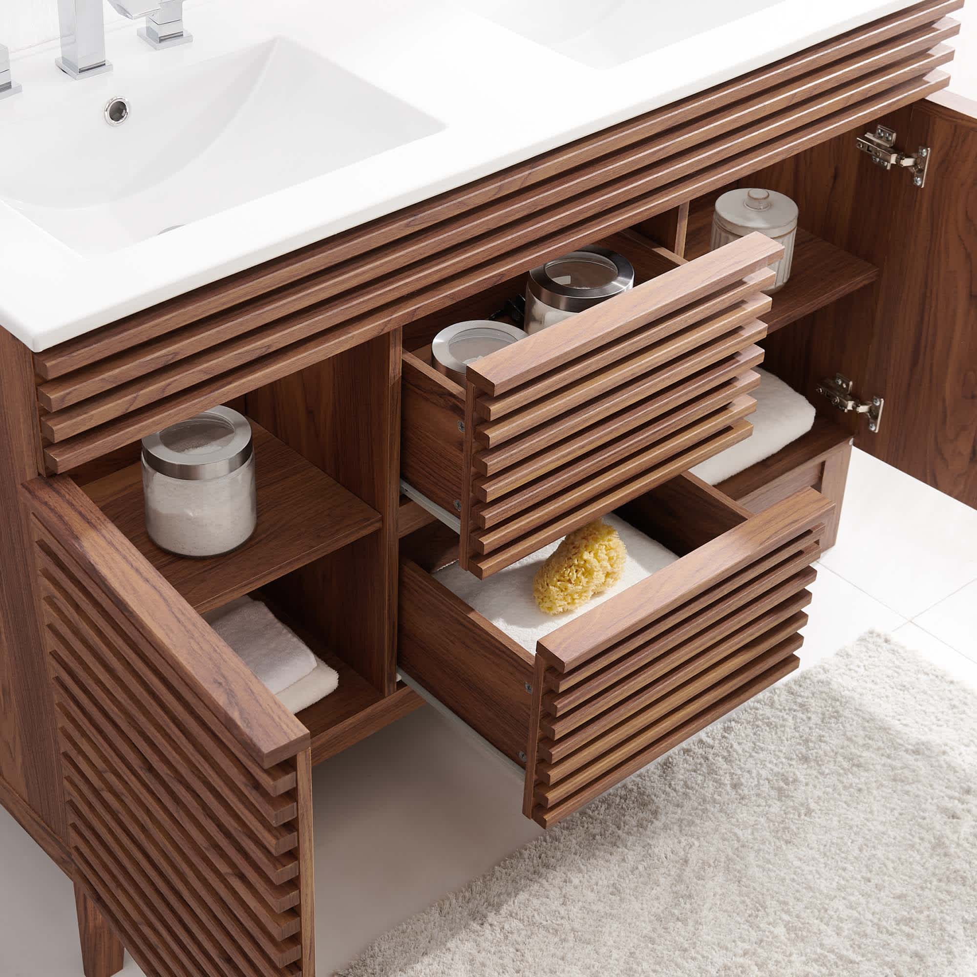 Modway EEI-4441-WAL-WHI Bath-Vanity-Combo - View #3