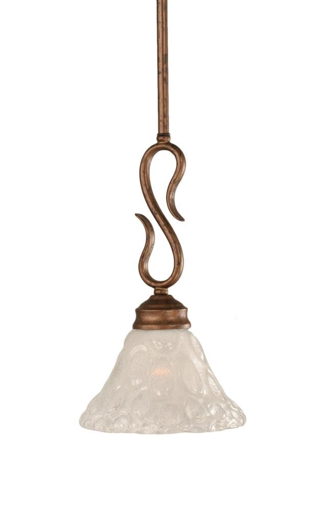  LWTK000644 Divina Bronze Modern/contemporary Marbleized glass Bowl Hanging Pendant light