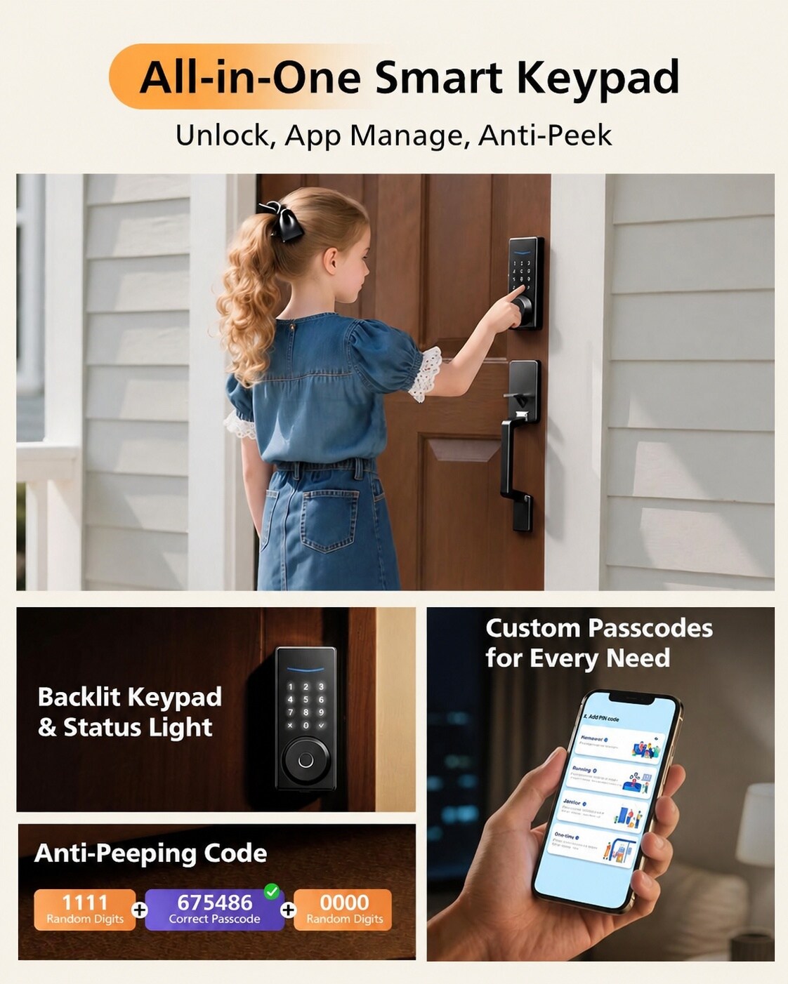 Phyfalip LPF0502T18 Electronic-Door-Locks - View #6