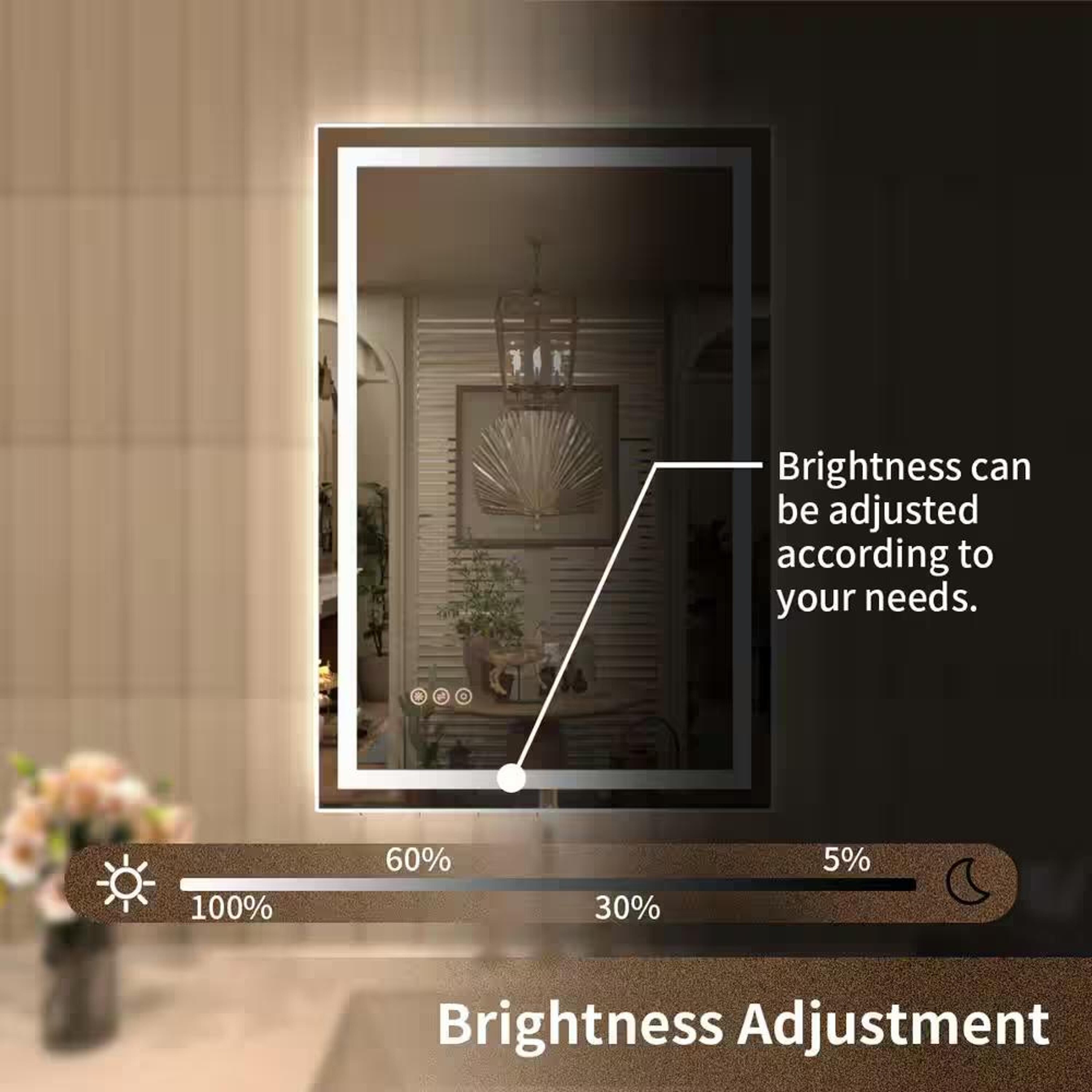 Bayfeve BFKF-2030D4-MIR Framed-Bath-Mirrors - View #7