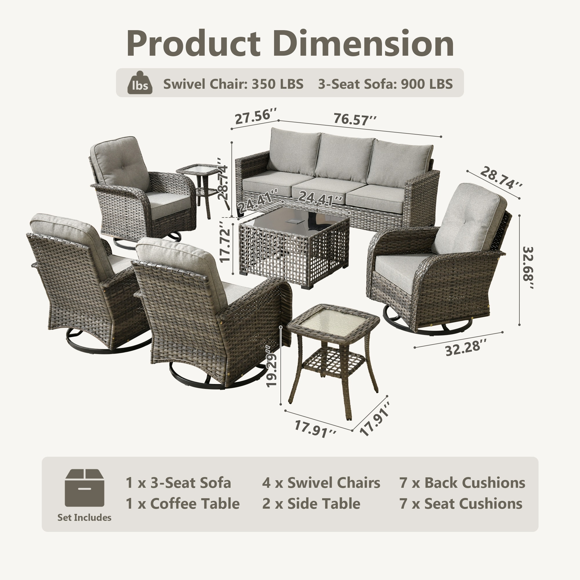 ALTRIGUS 6LYZGNCNEWGRS2081AL Patio-Conversation-Sets - View #3