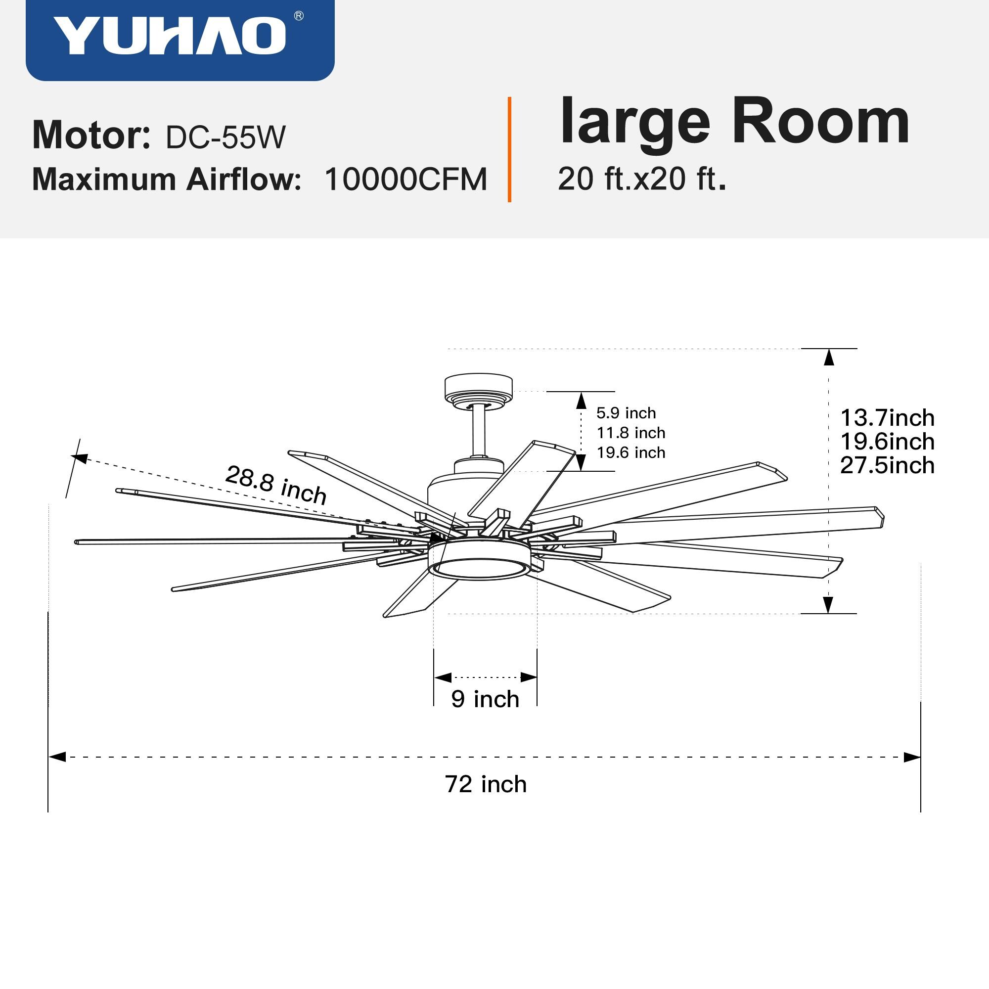 Bayfeve BFYH-35198-CF Ceiling-Fans - View #11