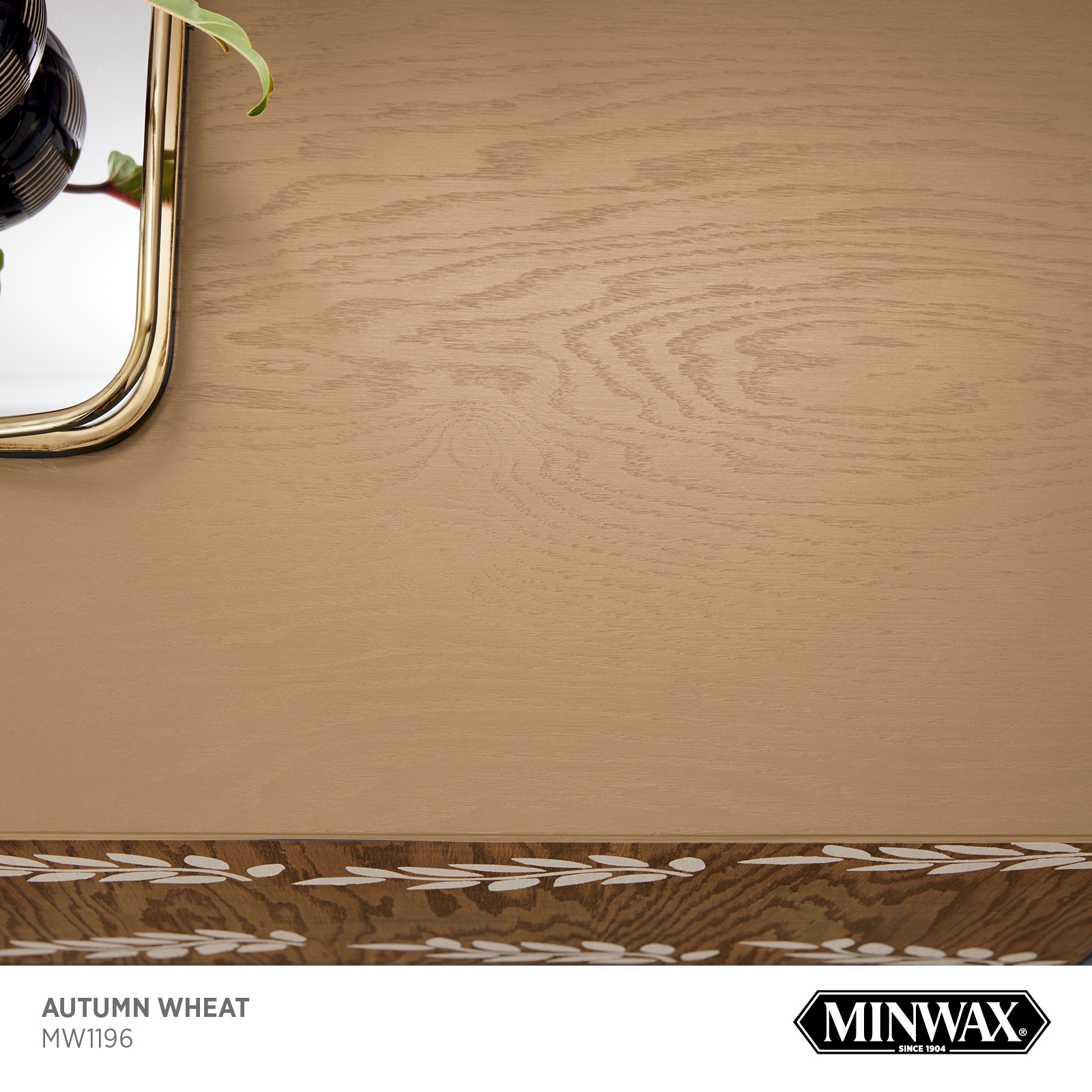 Minwax Wood Finish Water-based Autumn Wheat Mw1196 Solid Interior Stain ...