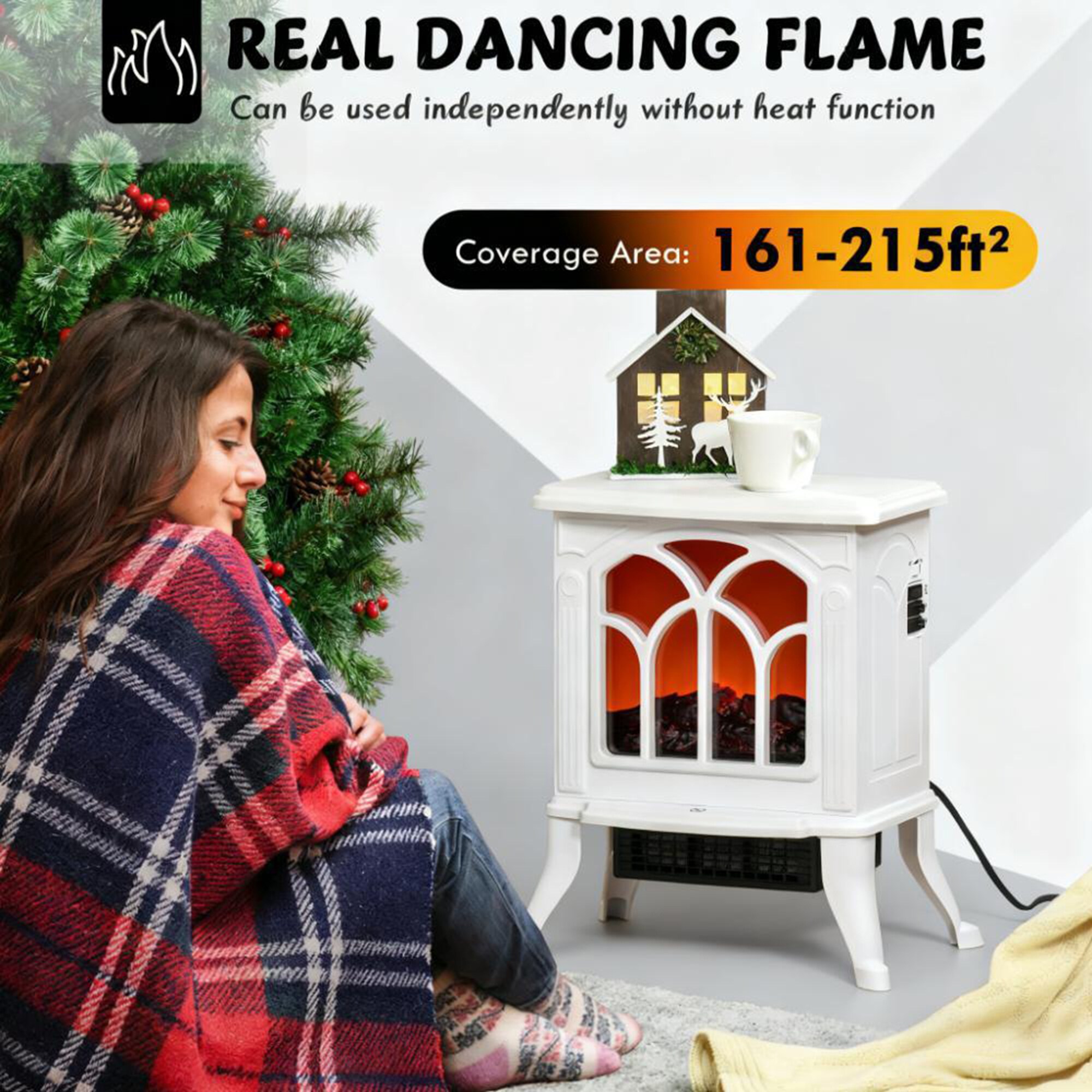 Bybafun YE7400035 Electric-Fireplaces - View #5
