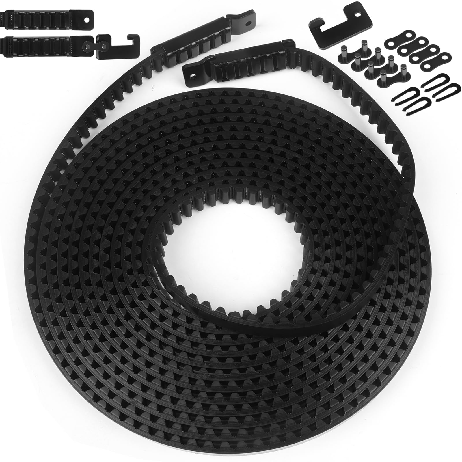 Aoibox -  257 in Reinforced Drive Belt Replacement for 8 ft Garage Door Openers for Chamberlain L...