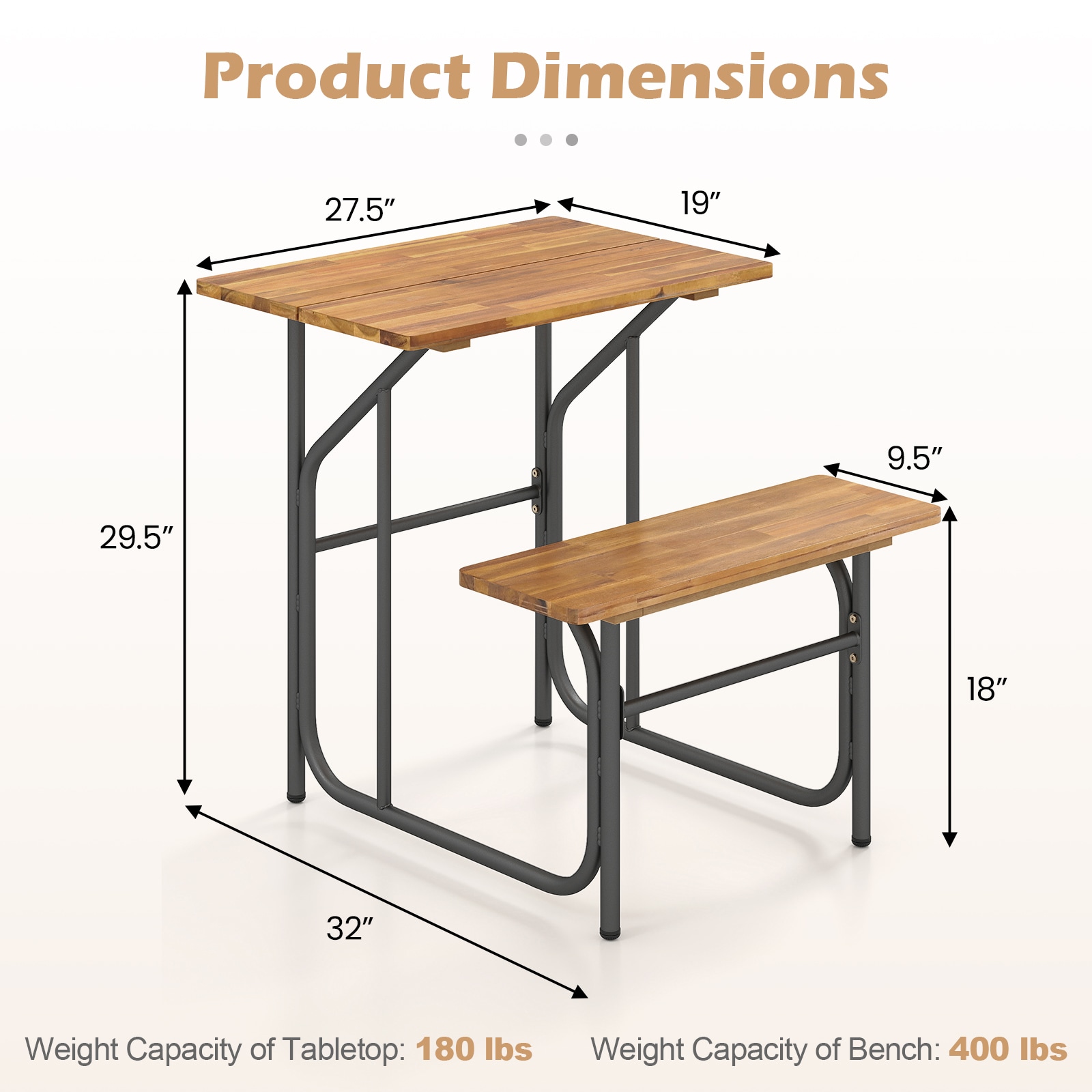 Volenca VOL-5TB948 Patio-Tables - View #3