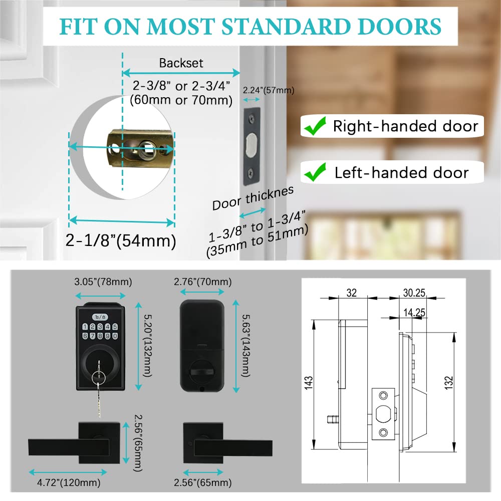 Lukvuzo LLU0804L363 Door-Deadbolts - View #3
