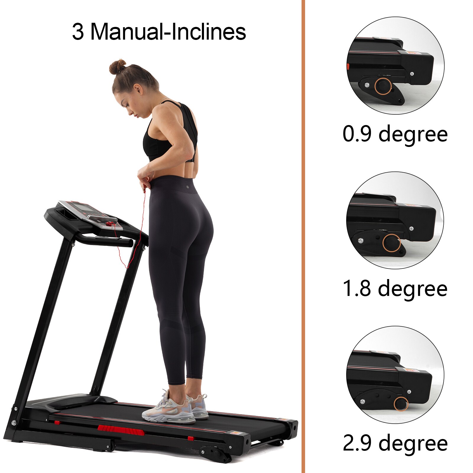 Kahomvis FYC-QPW9-318BU treadmills - View #3