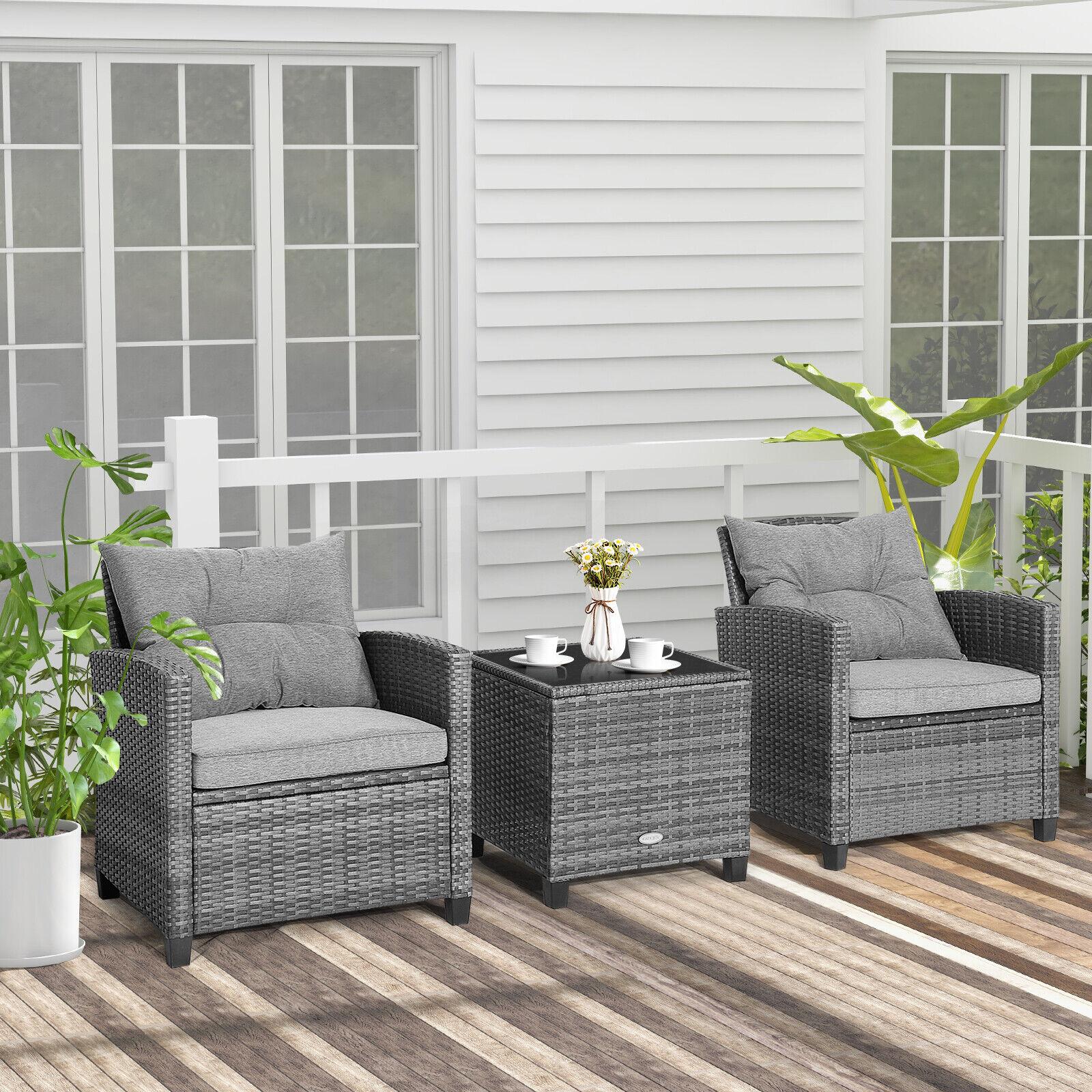 BABOOM BOM-0267GR-CO Patio-Conversation-Sets - View #3