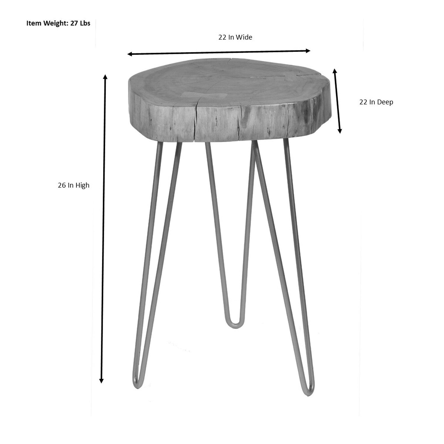 Carolina Cottage LE2226-GLD End-Tables - View #7