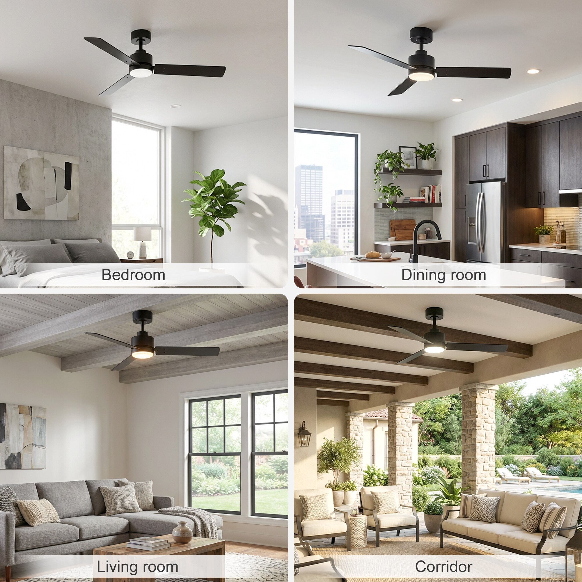 Airsurfer AS-30026-BK-T Ceiling-Fans - View #11