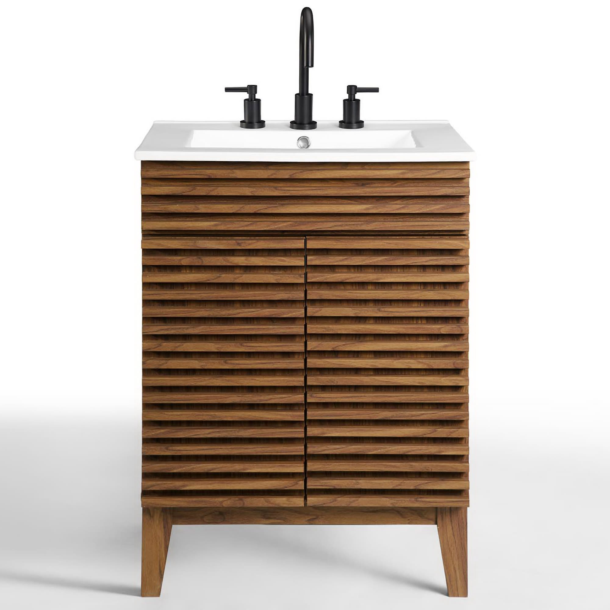 Modway EEI-3860-WAL-WHI Bath-Vanity-Combo - View #9