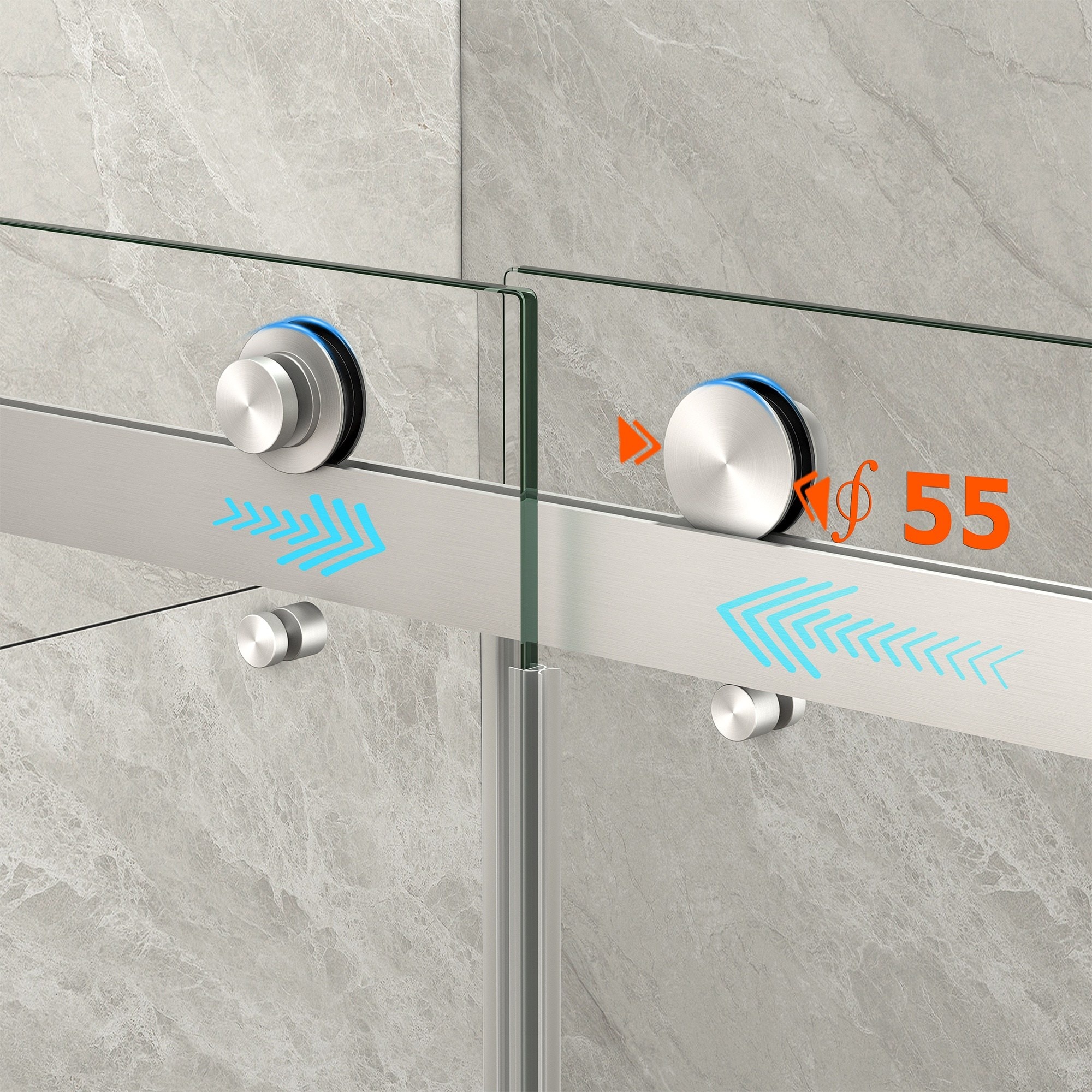 LIVACA LYR103671 Bathtub-Doors - View #8