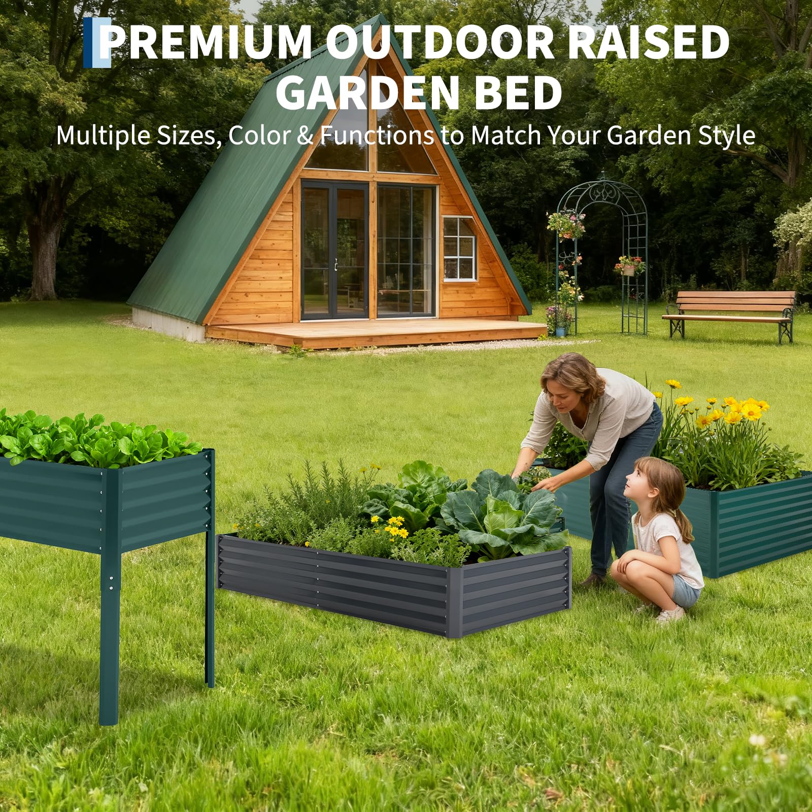 Garvee Z065ZLL9TVQ-DD Raised-Garden-Beds - View #6