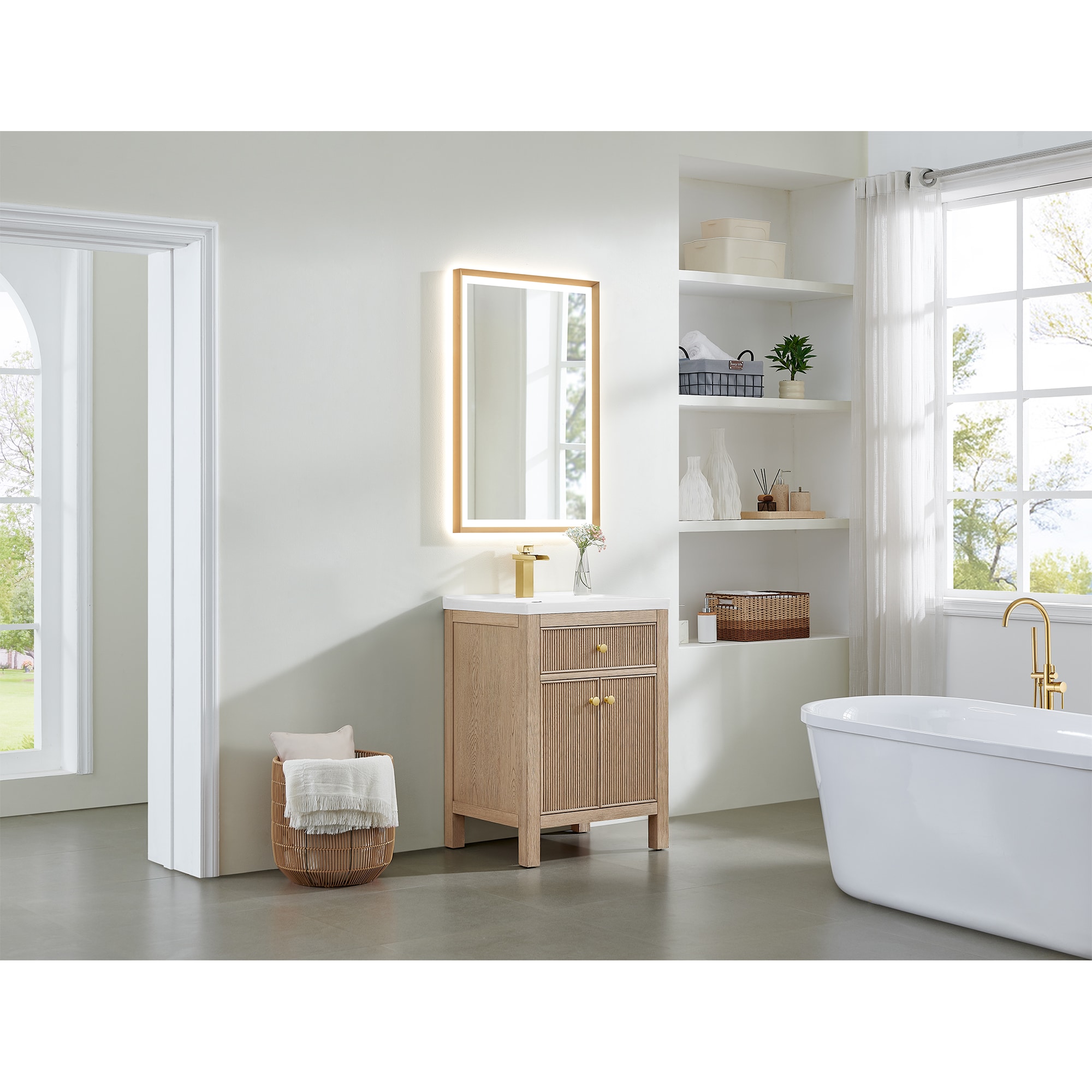 Altair 567024-NK-WH Bath-Vanity-Combo - View #17