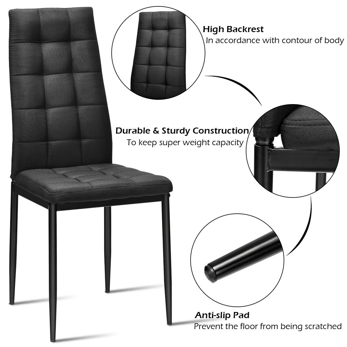 CASAINC WF-HW66329BK-LA chairs - View #4