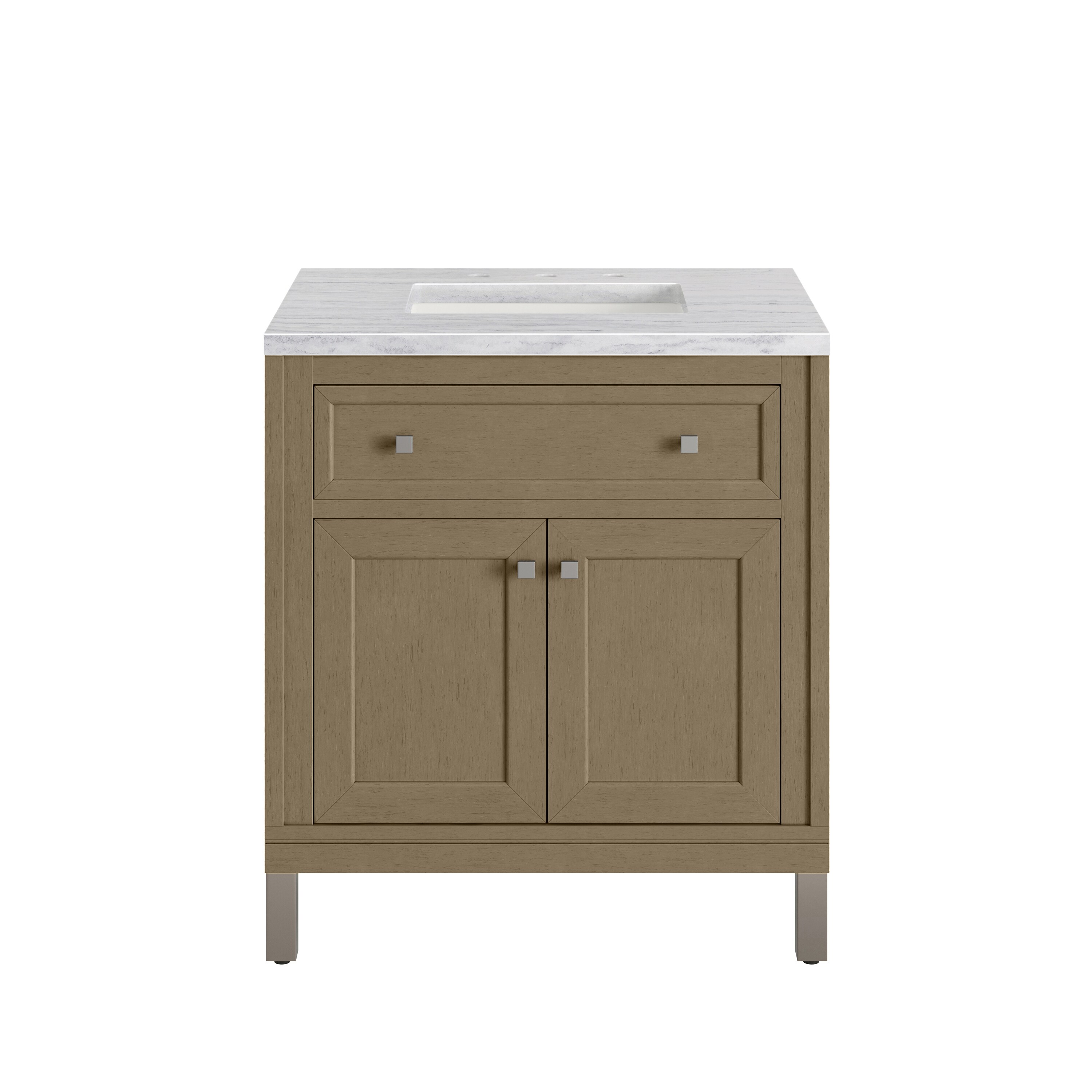 James Martin Vanities 503-V30-WLW-3AF Bath-Vanity-Combo - View #2