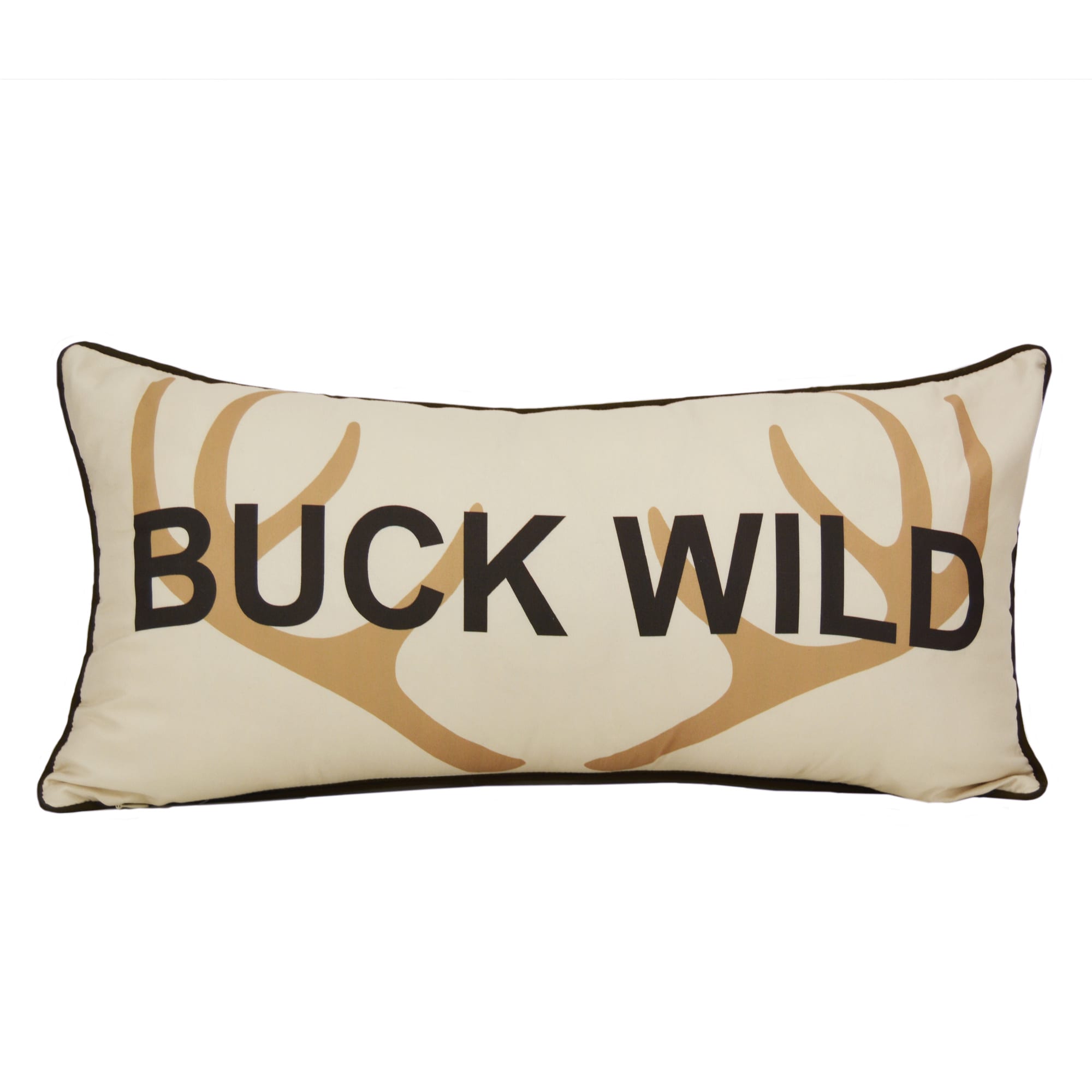 Donna Sharp 22-in x 11-in Antler Pillow Rectangular Indoor Decorative Pillow
