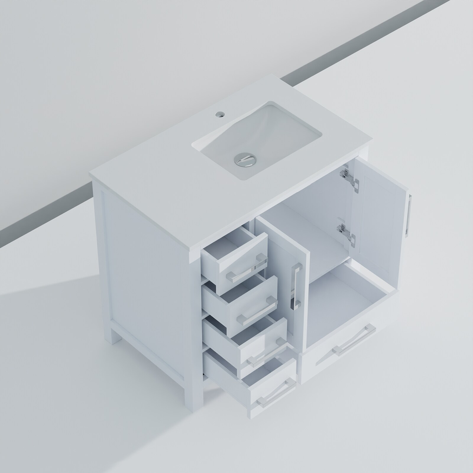 Lexora LVJ36SA300R Bath-Vanity-Combo - View #10