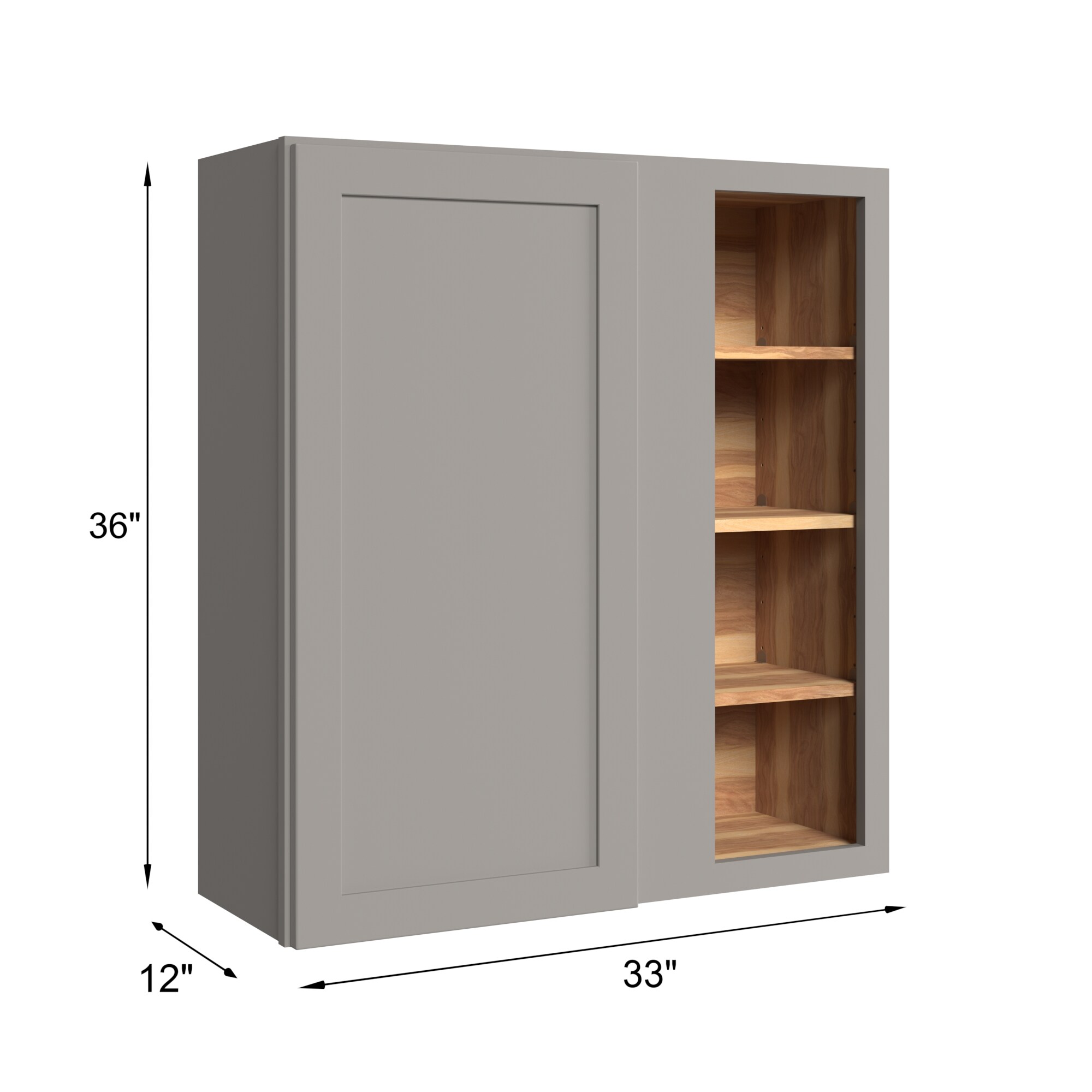 KraftMaid Momentum WBC3636RG81 Cabinets-Kitchen - View #3