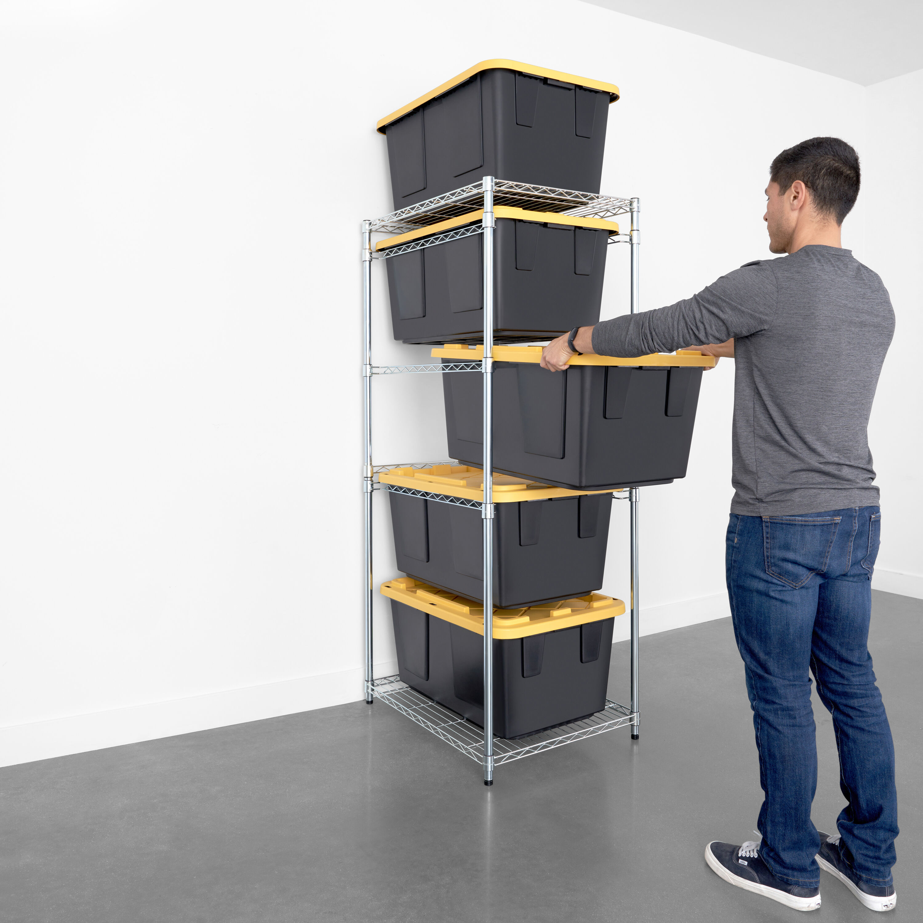 SafeRacks WS-BR27-Z5 Free-Standing-Shelving - View #2