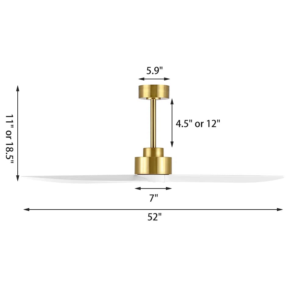 MLIAN HSCF-BS56-WH Ceiling-Fans - View #8