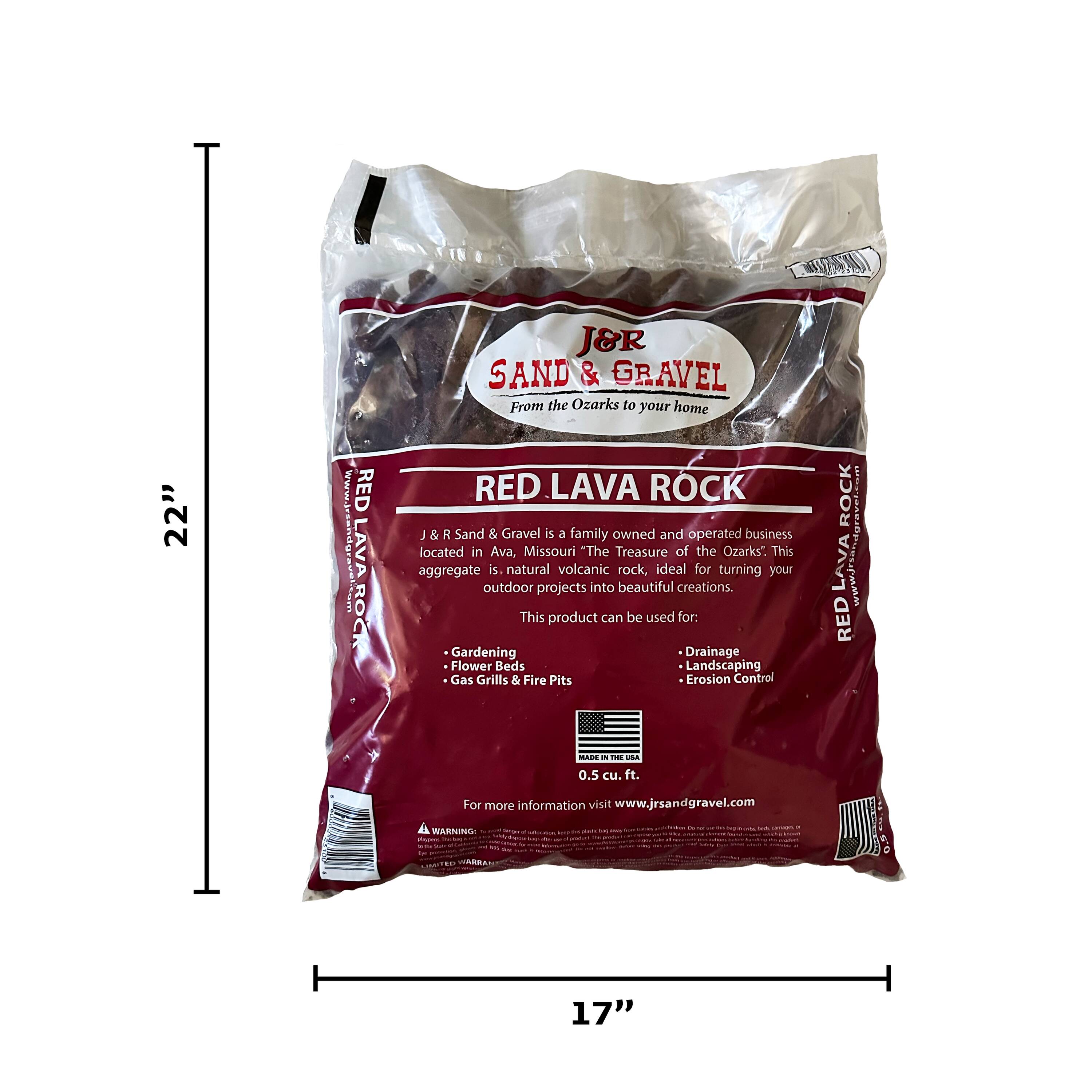 J & R Sand & Gravel RLR0.5CUFT Landscaping-Rock - View #5