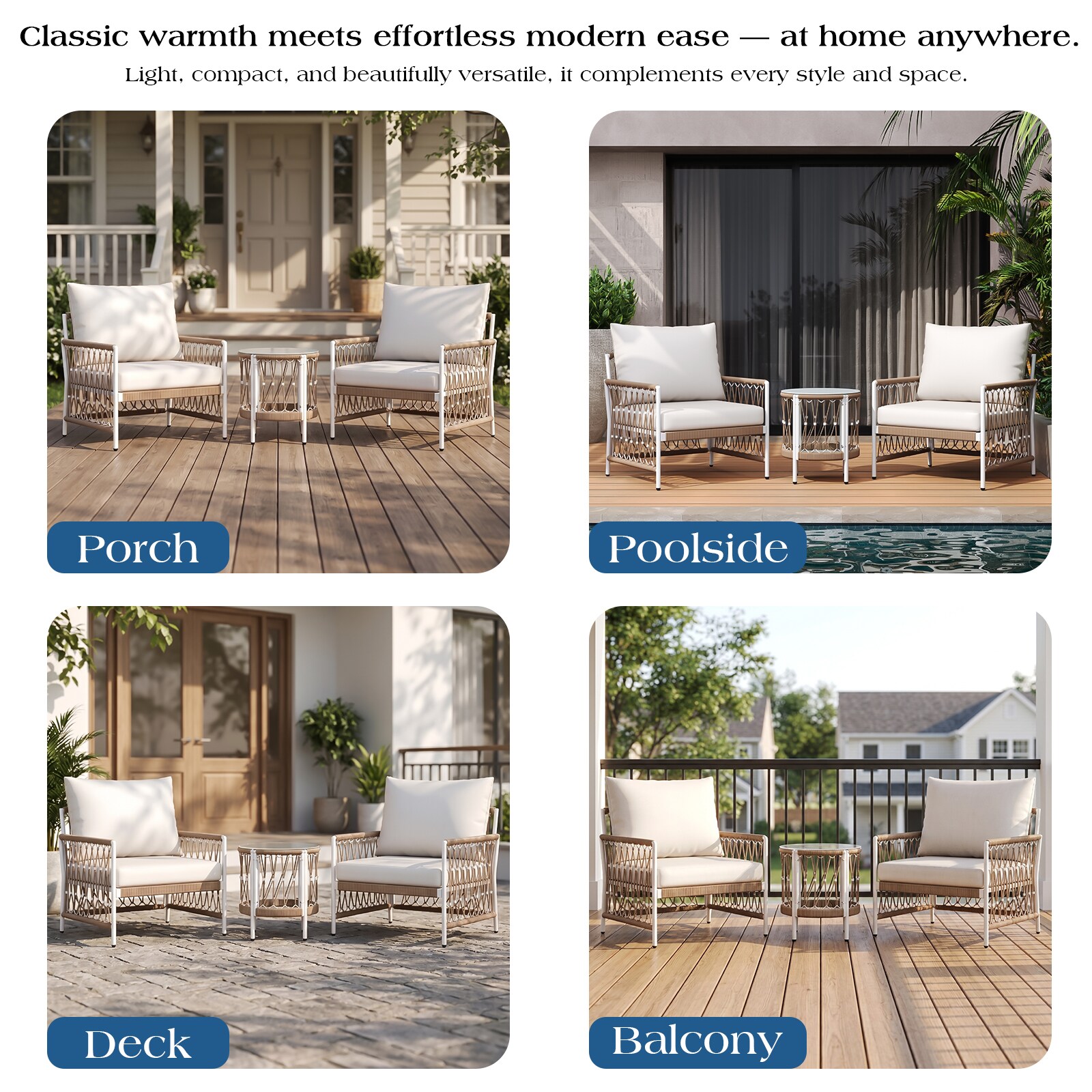 GARSING N767P306731B-N732B Patio-Conversation-Sets - View #2