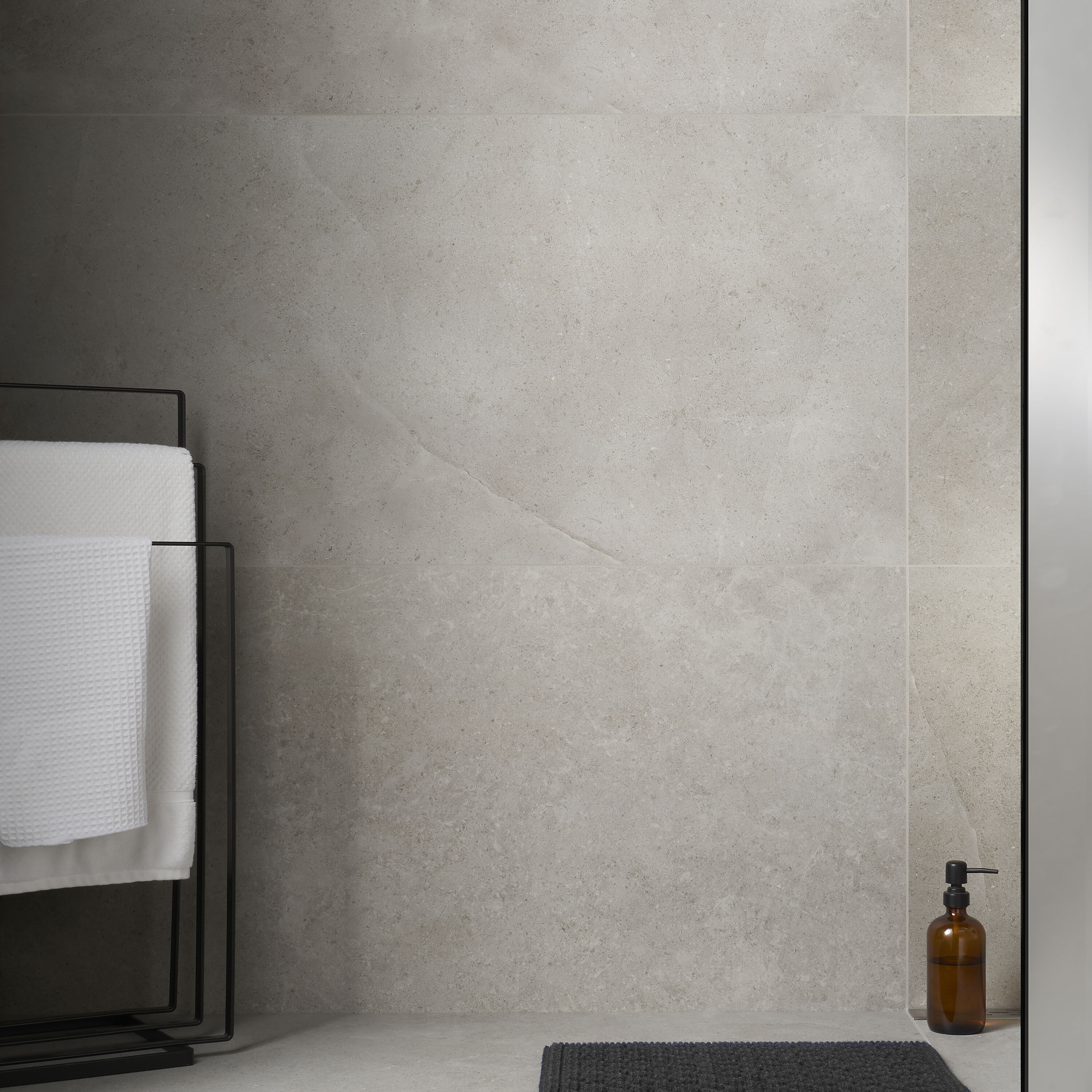 Artmore Tile New Terrain Fumo 24-in x 48-in Matte Porcelain Stone Look ...