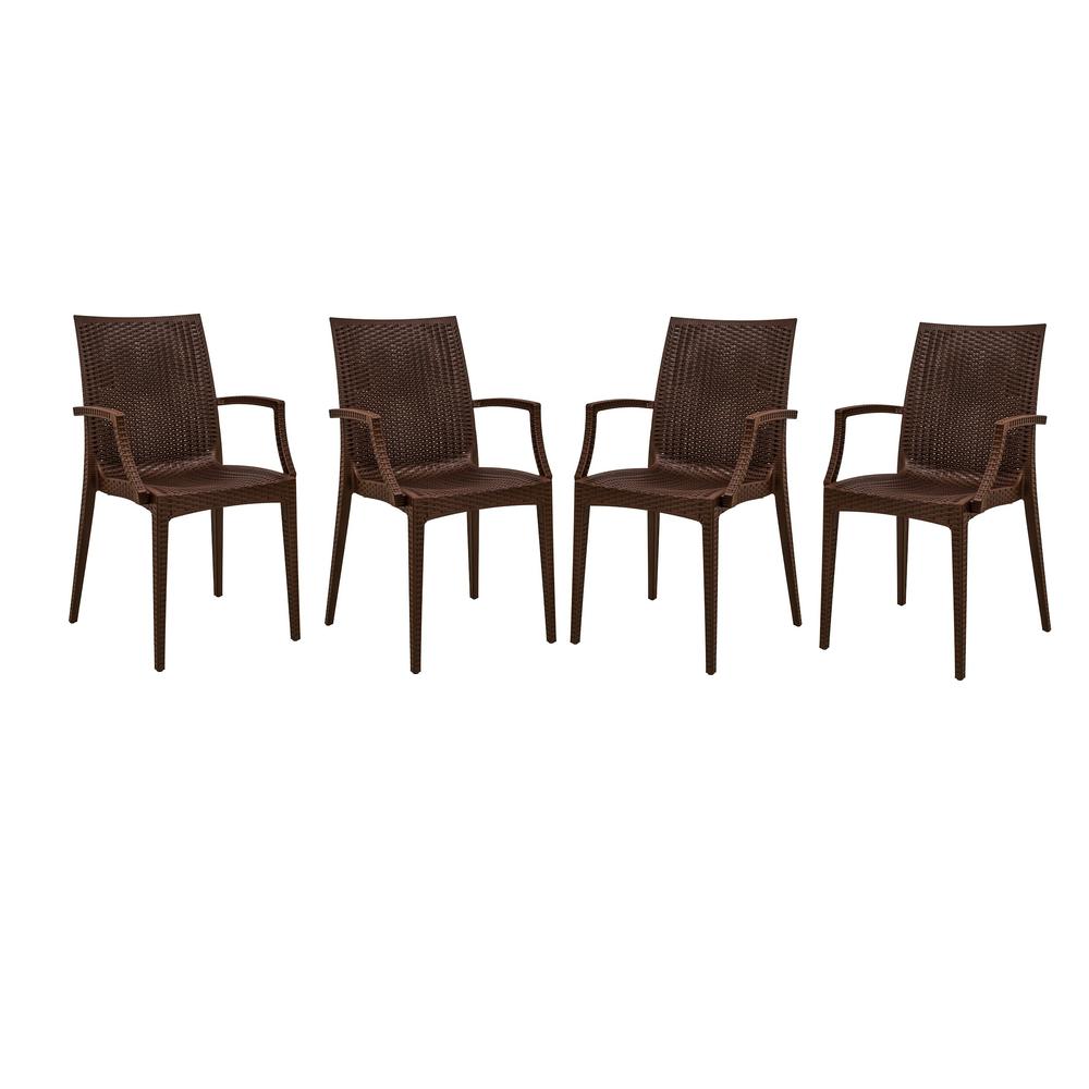 Leisuremod MCA19BR4 Dining-Chairs - View #2