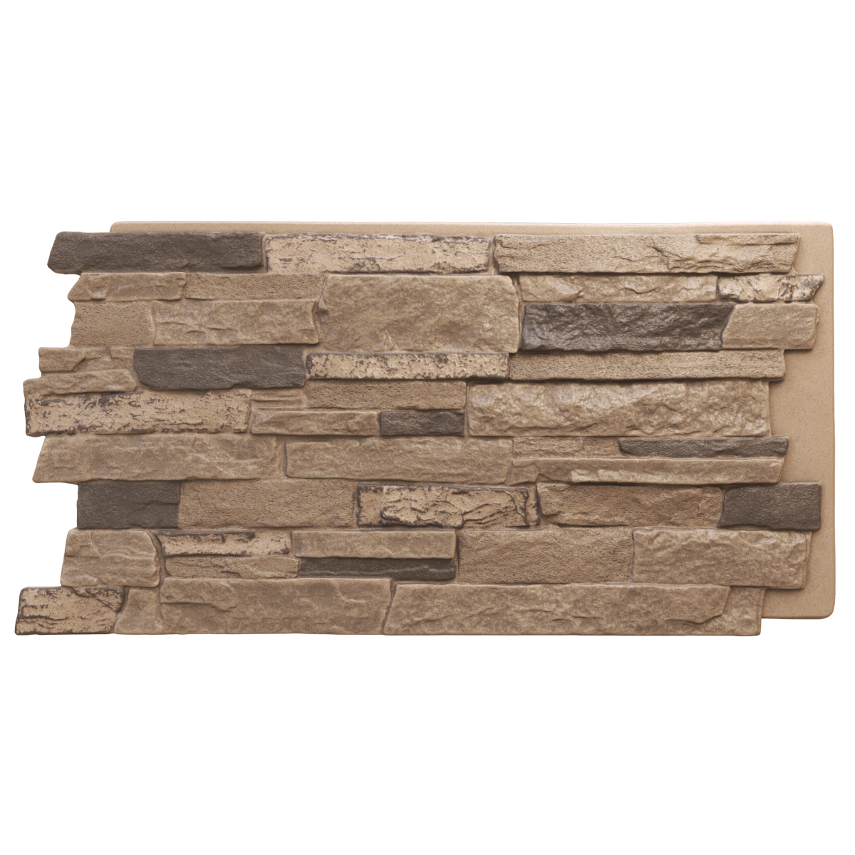 Panel Acadia Ledge Stacked Stone Stone Veneer at Lowes.com